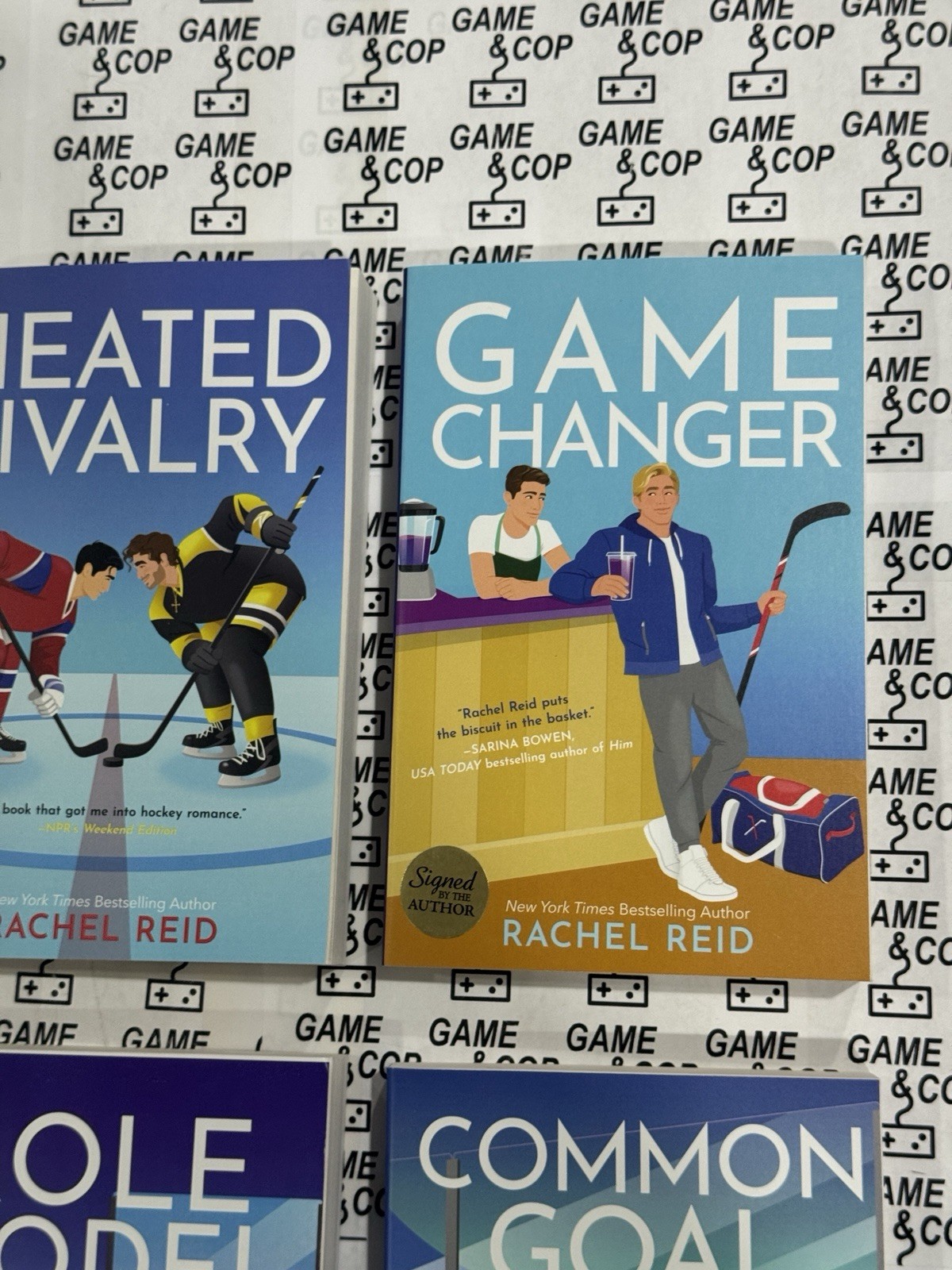 Heated Rivalry Series Signed Rachel Reid – 6 Books Game Changer Tough Guy Role