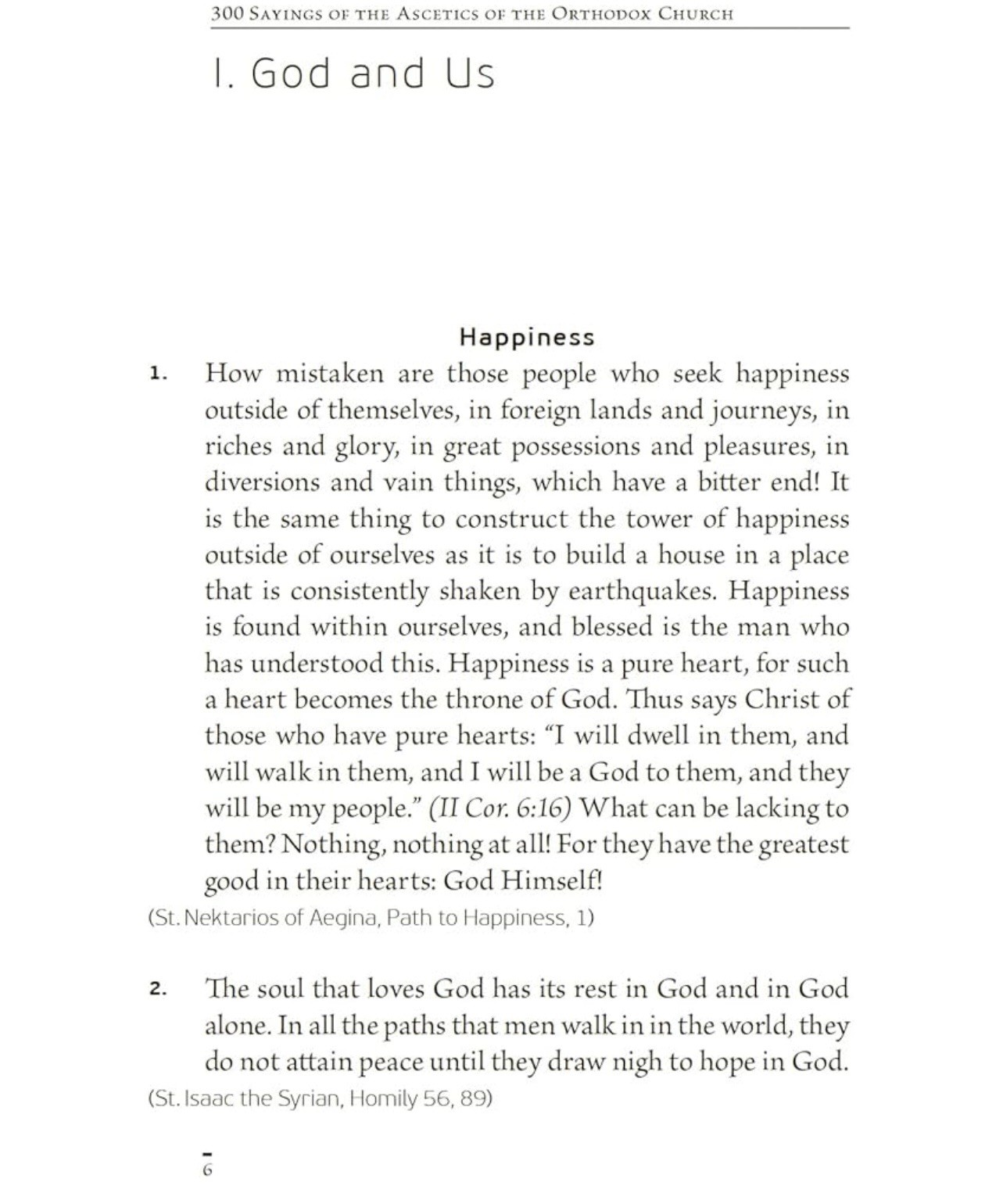 300 Sayings of the Ascetics of the Orthodox Church