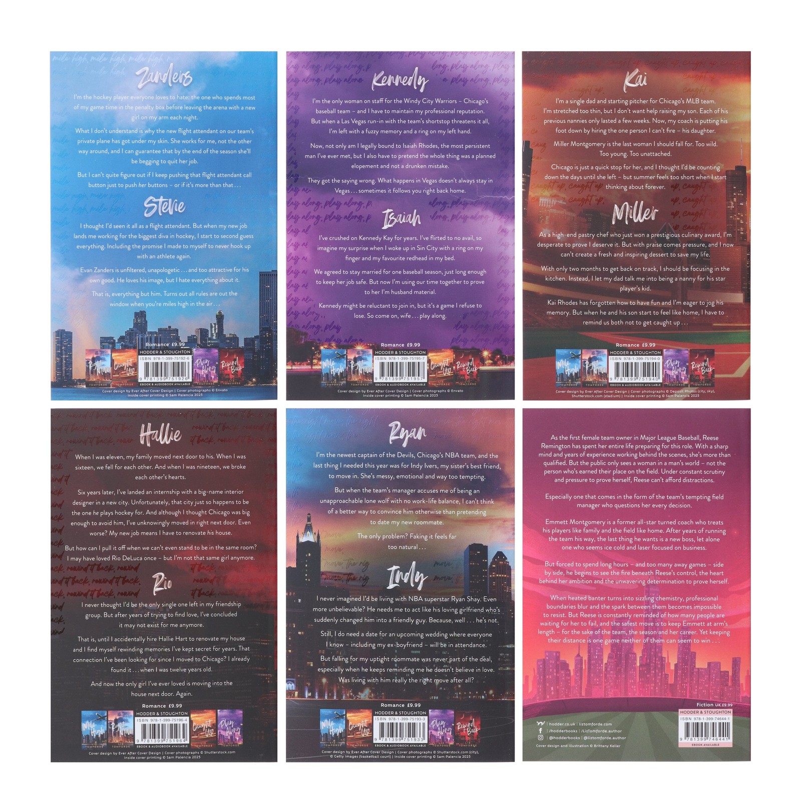 Windy City Series By Liz Tomforde 6 Books Collection Set – Fiction – Paperback