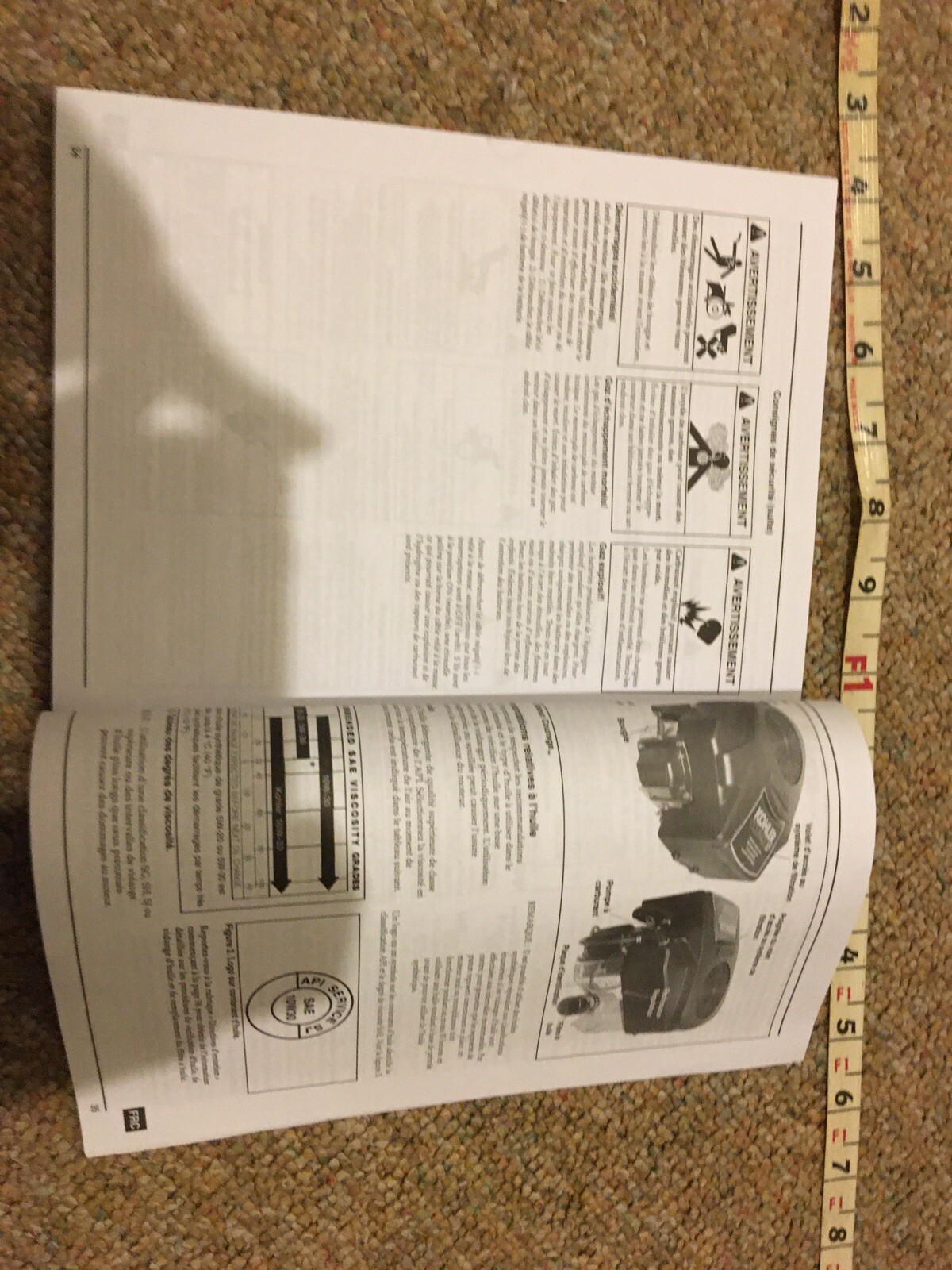 Kohler Courage SV710-740 Engine Operator’s Manual – 47 Pages