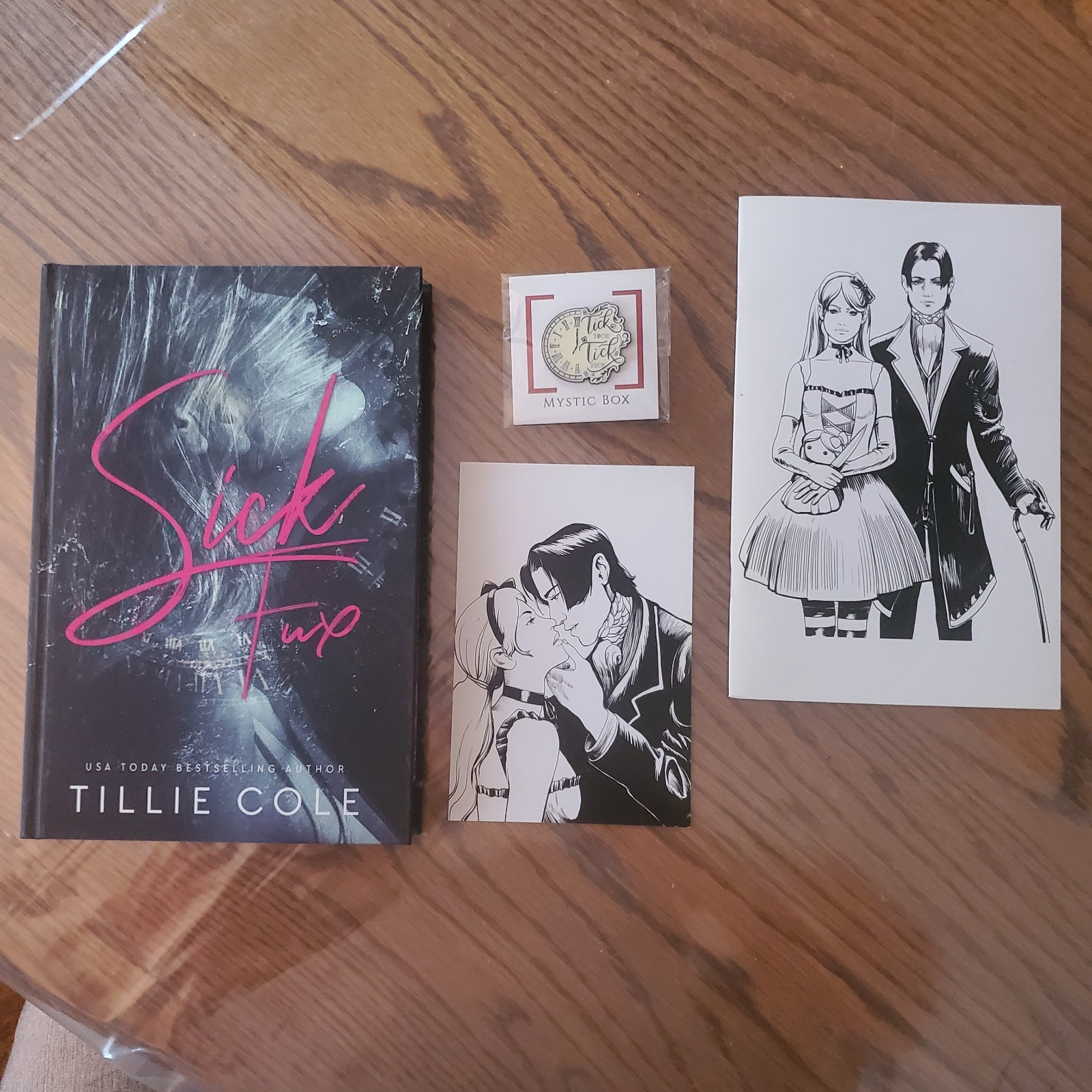 Sick Fux by Tillie Cole Hardback w/ Sprayed Edges Mystic Box Edition Signed