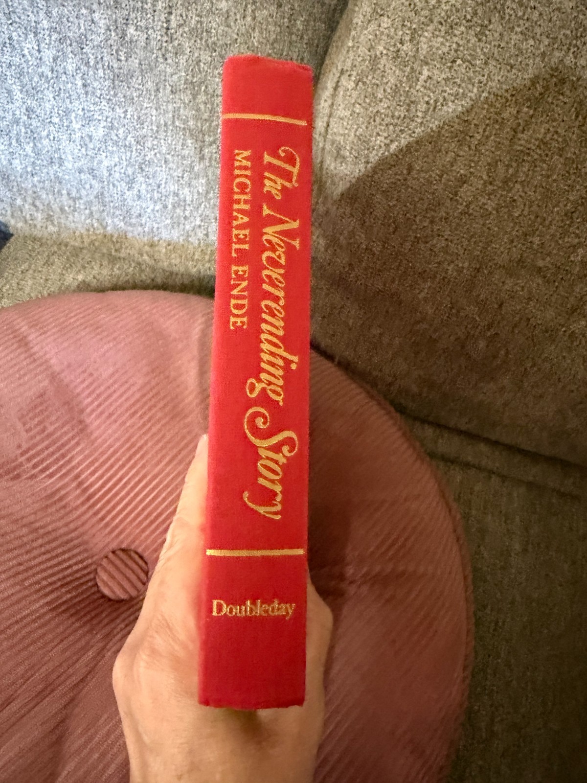 The Neverending Story Michael Ende 1983 HC 1st Illustrated Worn DJ Clean Interio