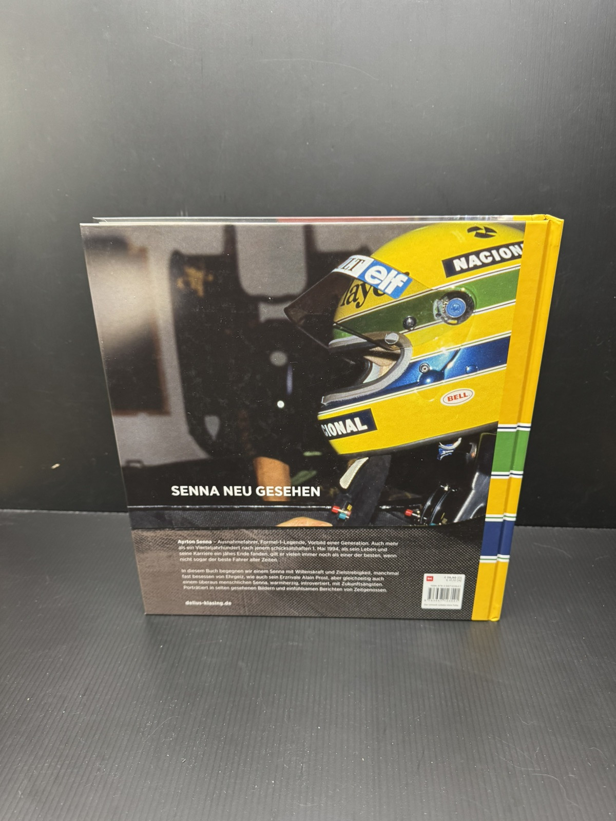 Ayrton Senna : Nueue Bilder Einer Legande Hard Cover 200 Pages