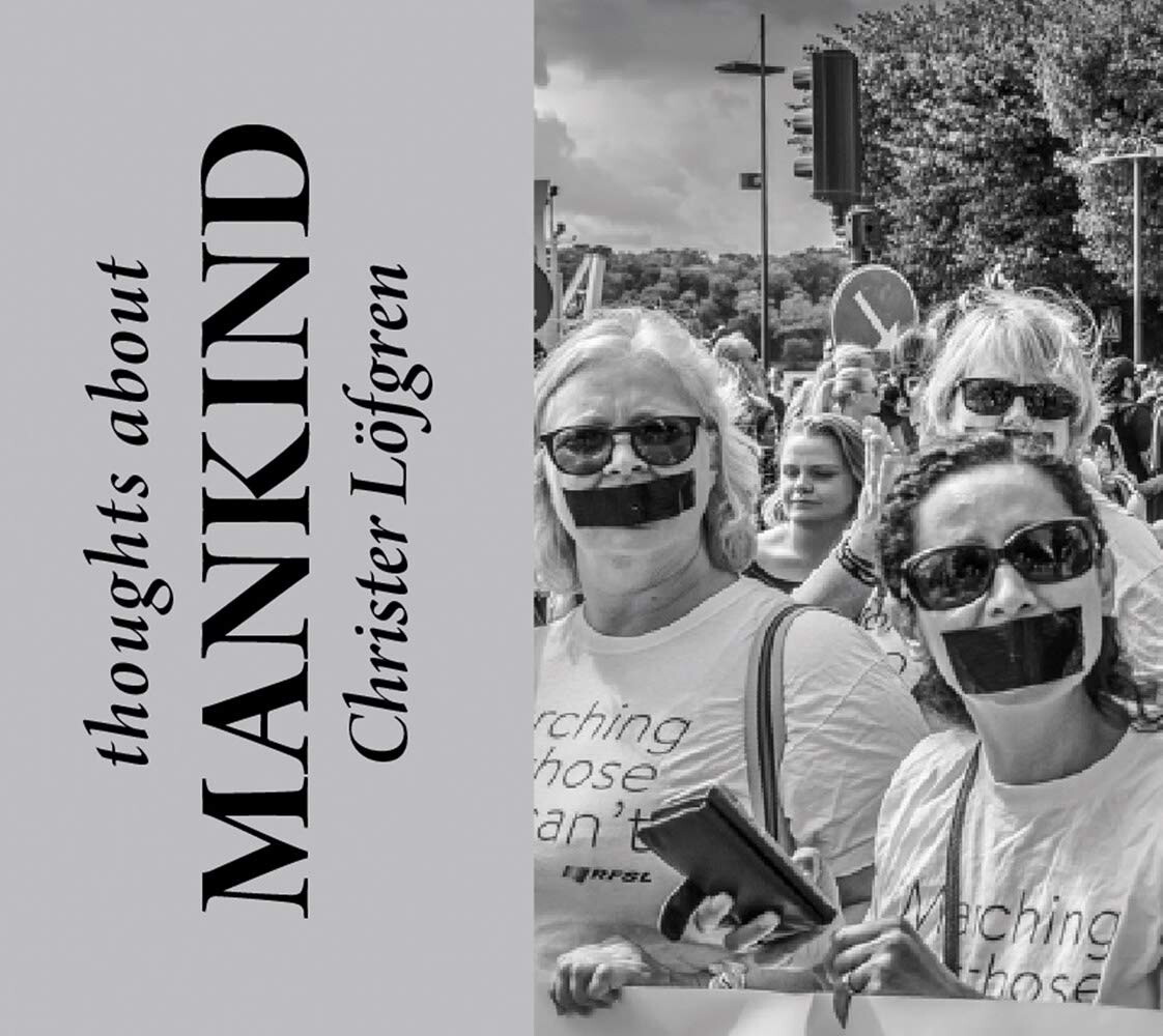 Thoughts About Mankind, Christer Löfgren (Hardcover, 2020) List $175 BRAND NEW