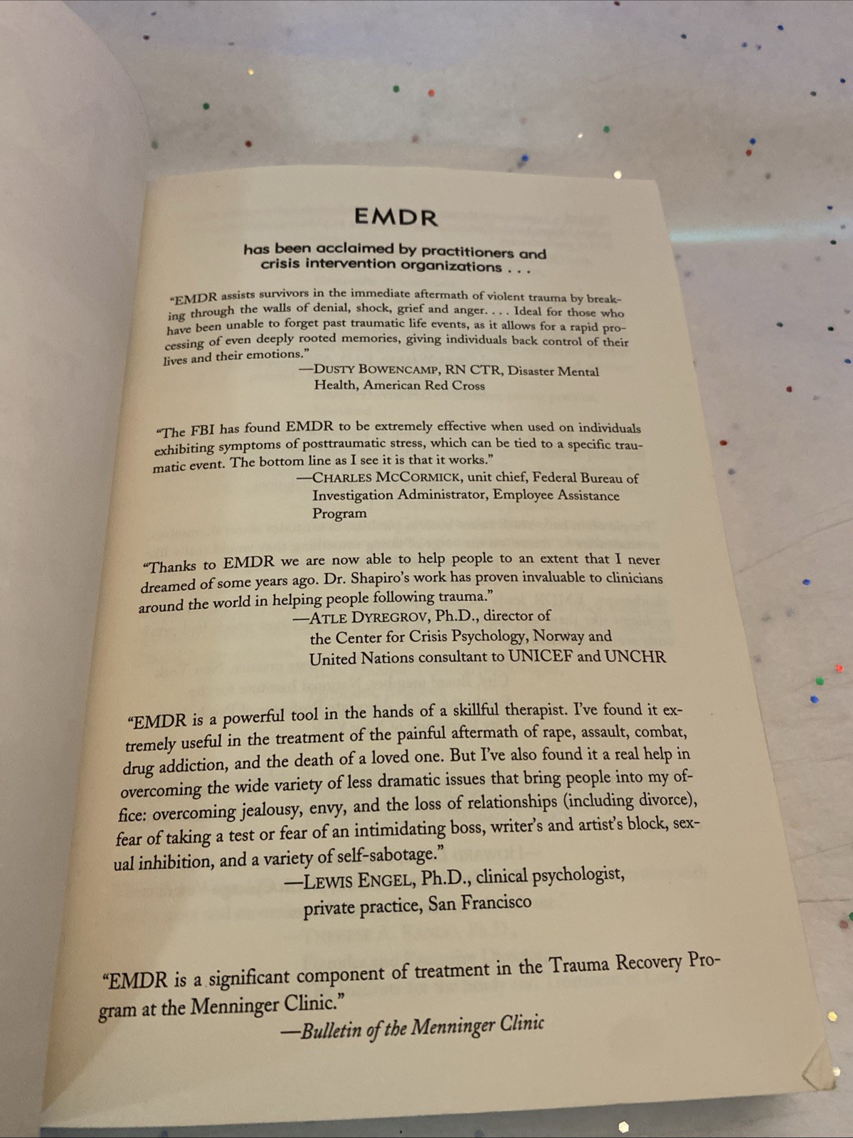 EMDR: The Breakthrough “Eye Movemen…, Forrest, Margot