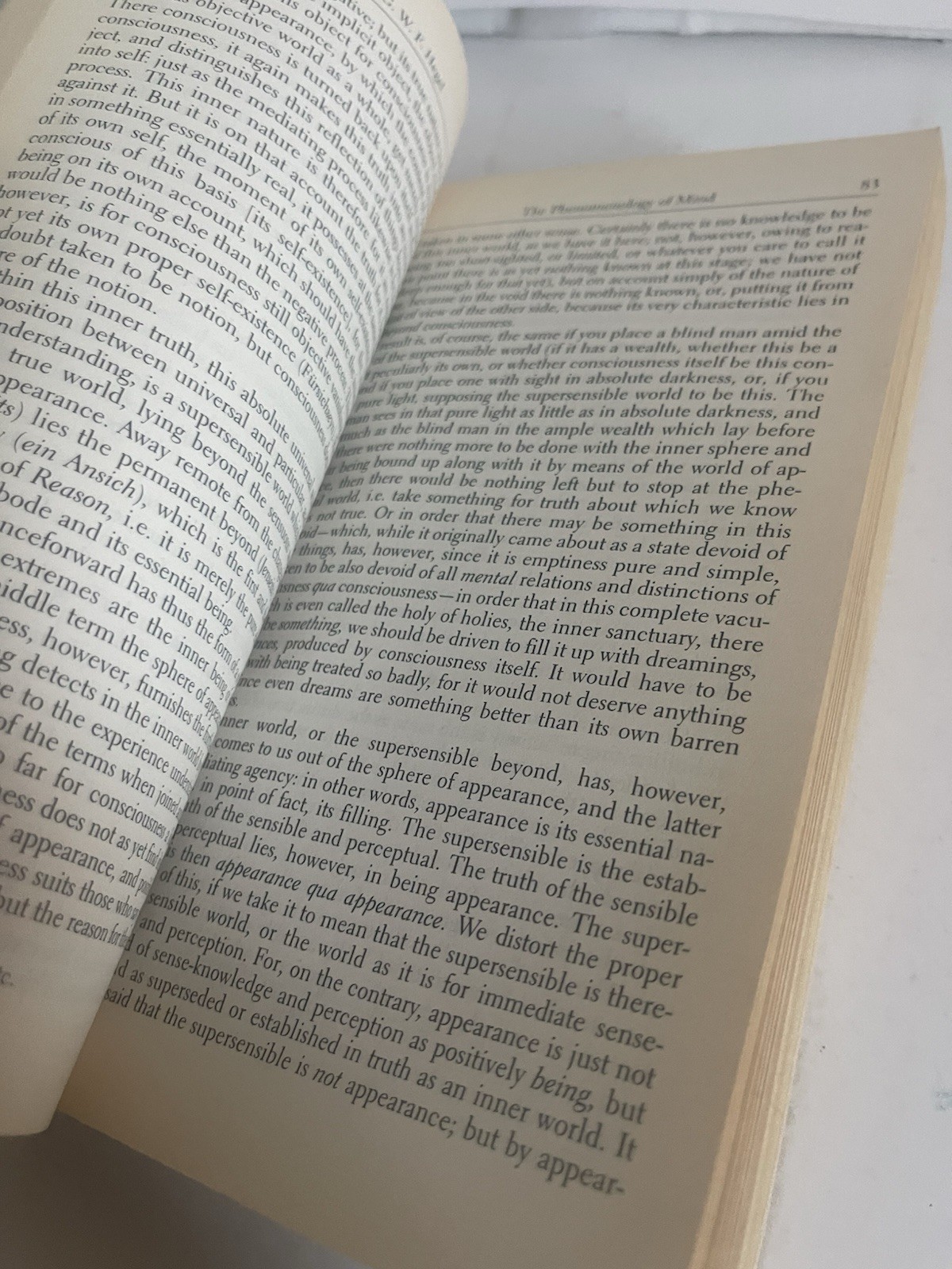 Phenomenology of Mind by G. W. F. Hegel (2003, Trade Paperback)