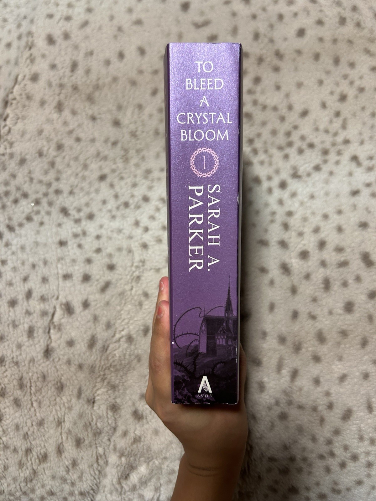 To Bleed a Crystal Bloom a Novel by Sarah A. Parker SIGNED IN PERSON