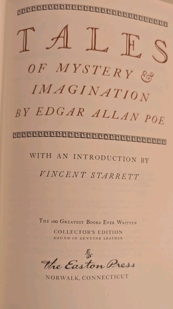 Tales of Mystery and Imagination (Easton Press )