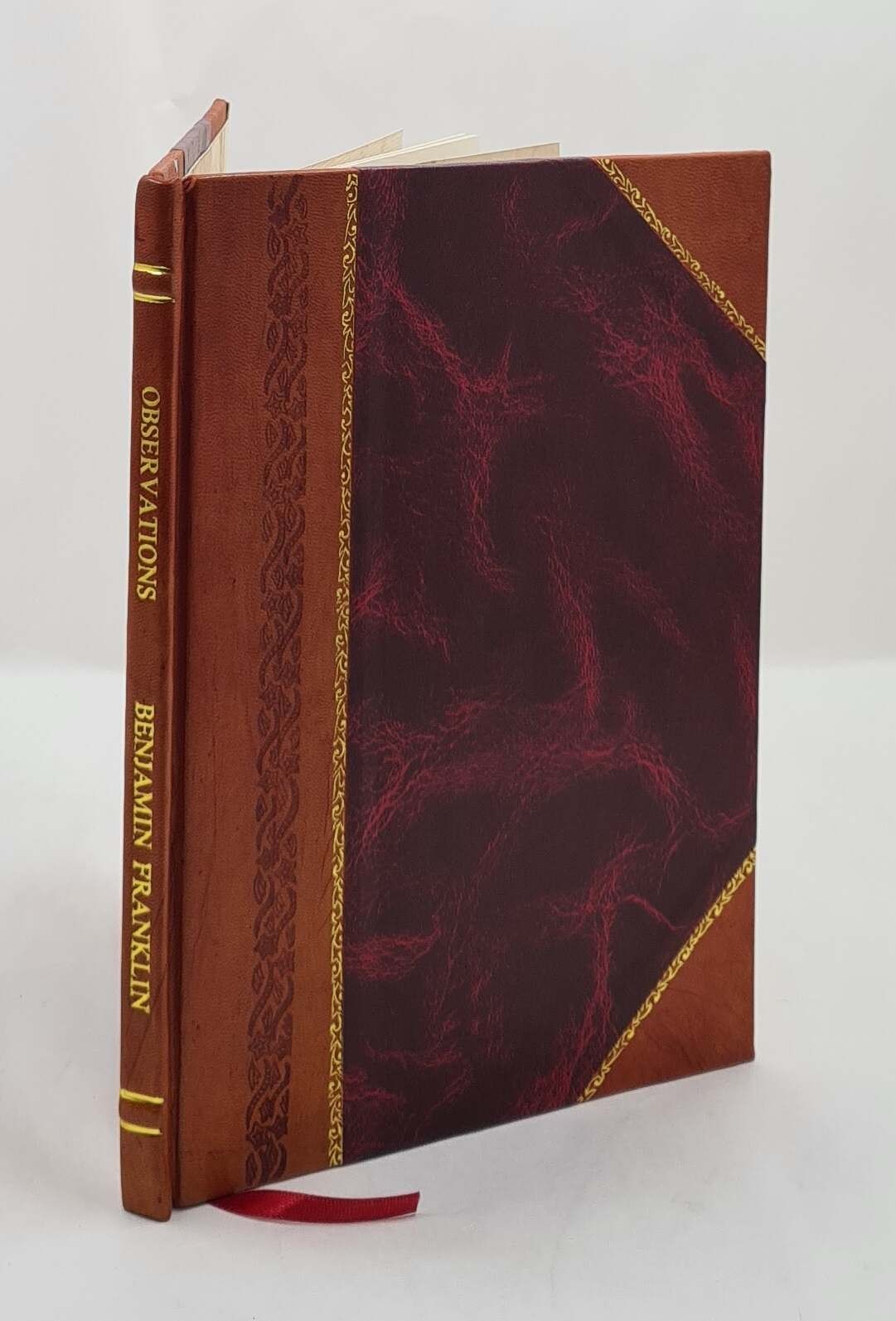 Observations Concerning The Increase Of Mankind, Peopling Of Cou [Leather Bound]