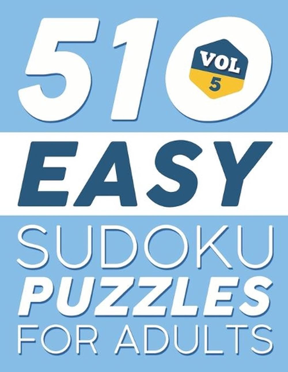 Easy SUDOKU Puzzles: 510 SUDOKU Puzzles For Adults: For Beginners (Instructions