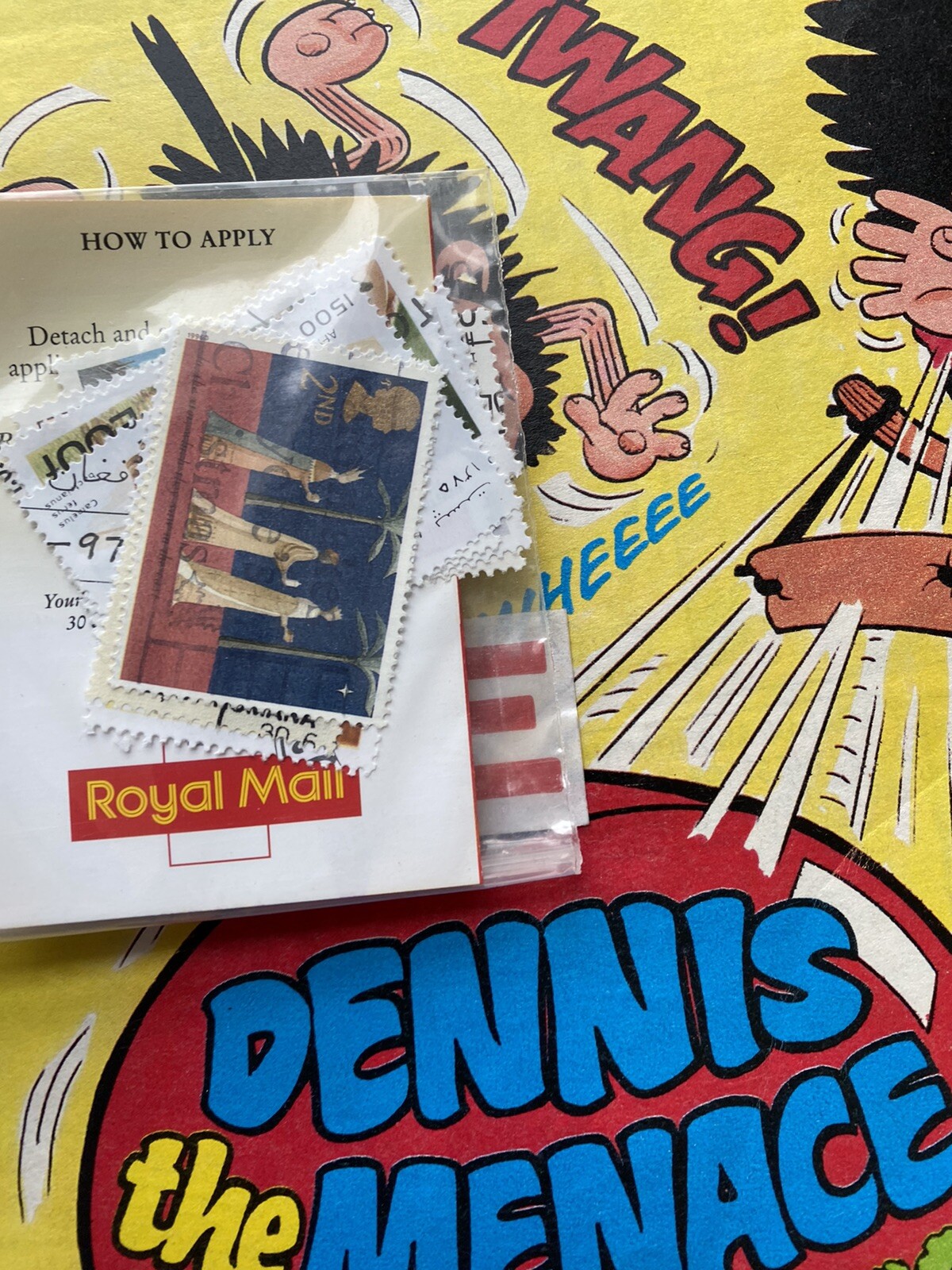 Vintage Beano Comic Book Dennis the Menace 1997 1998 #2901 2928 2860 2916 2890
