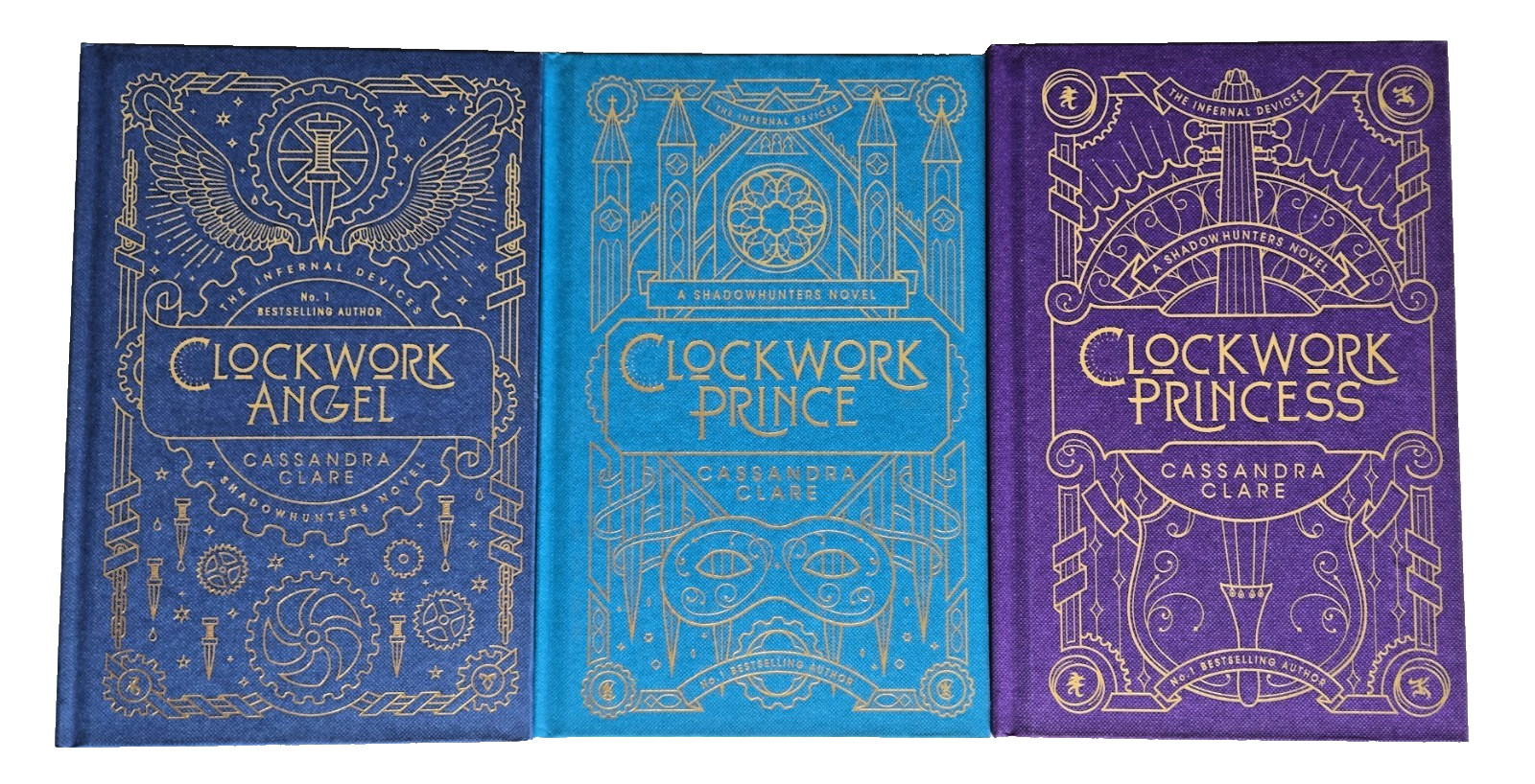 The Infernal Devices Box Set – Cassandra Clare HC (Stamp Signature) Sprayed Edge