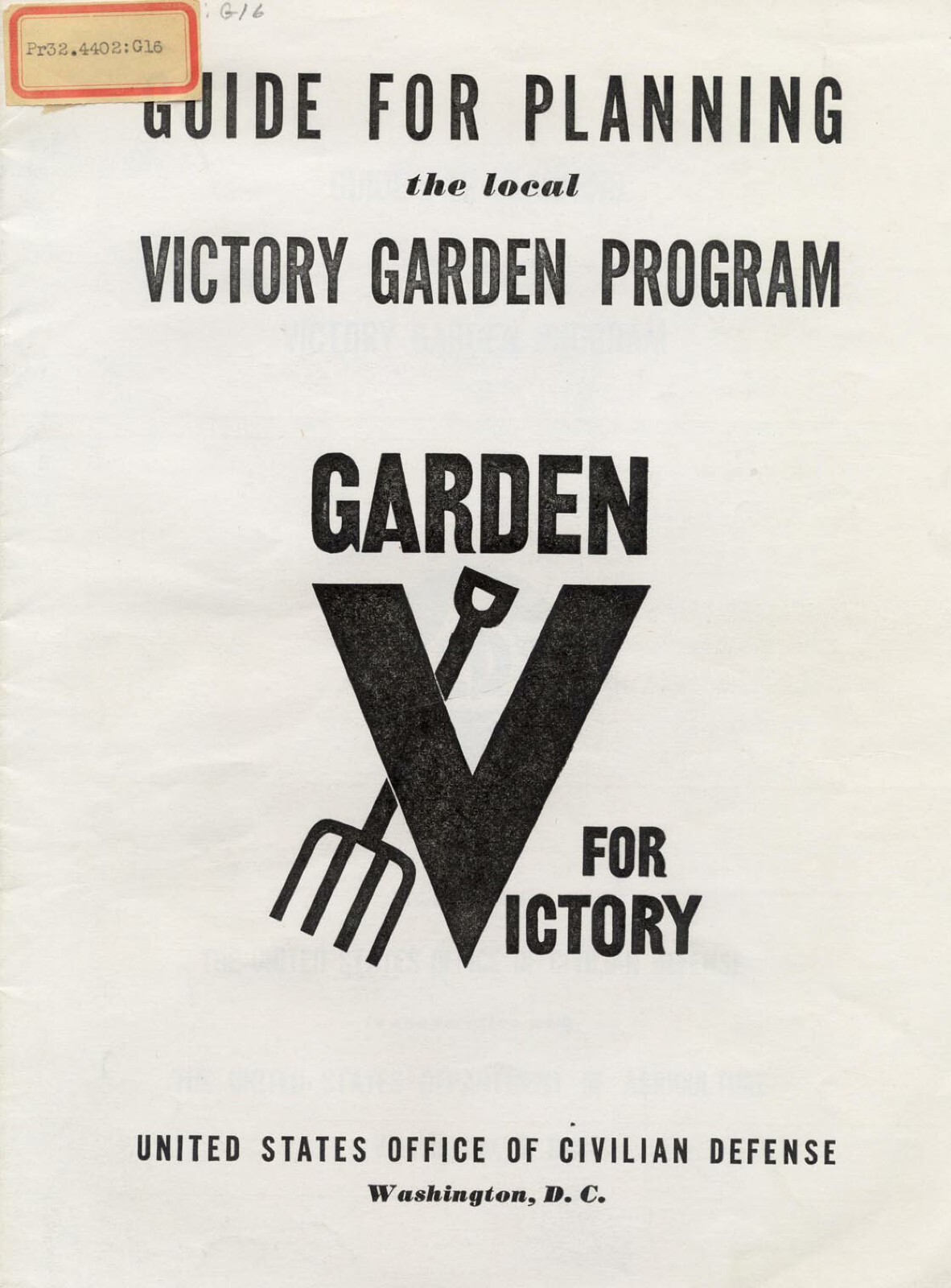 The Victory Garden Guide Paperback Reprint, 3 WWII Gardening Books in 1 (Color!)