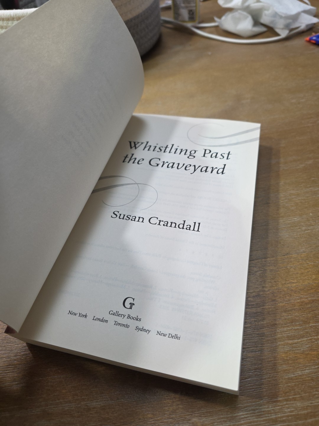 Whistling Past the Graveyard, Susan Crandall, 2014, Trade Paperback