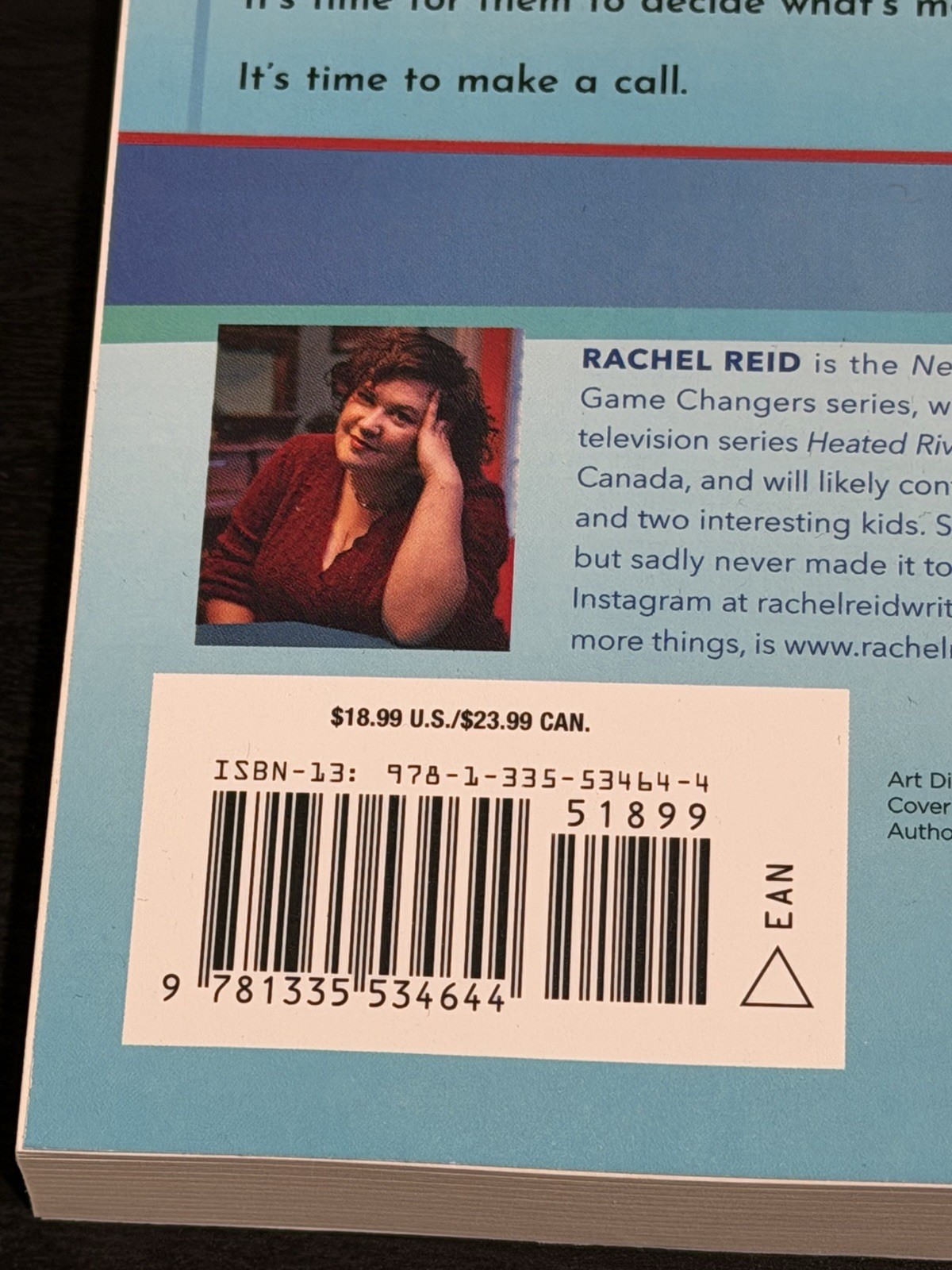 *AUTOGRAPHED* The Long Game SIGNED by Rachel Reid – BRAND NEW!