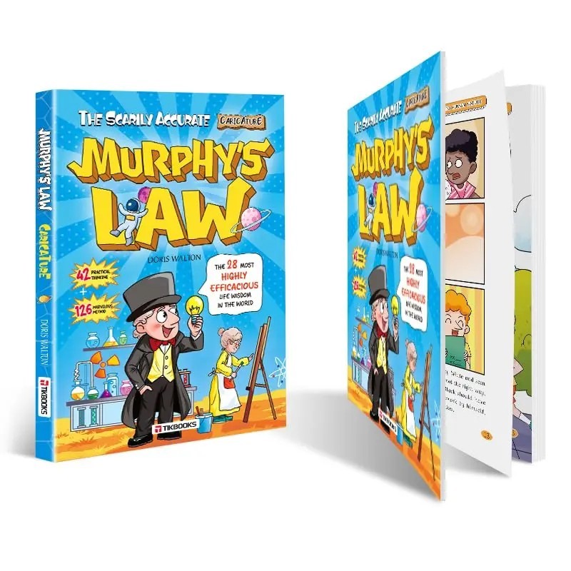 Murphy’s Law Comic Book for Kids 8-12 | Fun Science Graphic Novel for Children!!