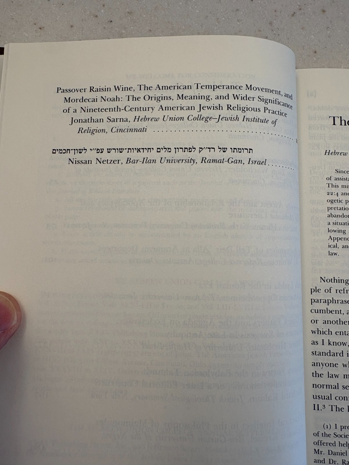 Hebrew Union College Annual, Volume LIX, 1988
