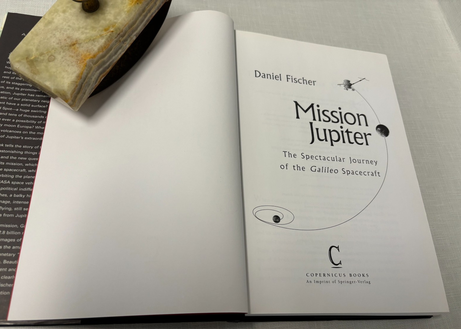 Mission Jupiter Daniel Fischer journey of the Gallileo spacecraft 1st LN 01 hdbk
