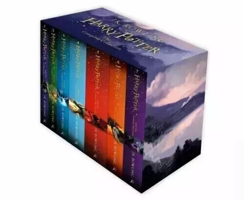 Harry Potter Box Set: Complete Collection by J. K. Rowling Paperback USA STOCK