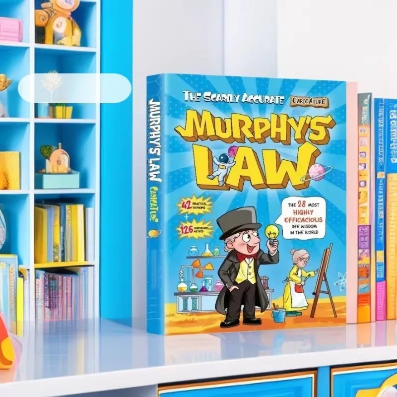 Murphy’s Law Learning Book For Kids Comic Book 8-12 Years Old Educational AUS