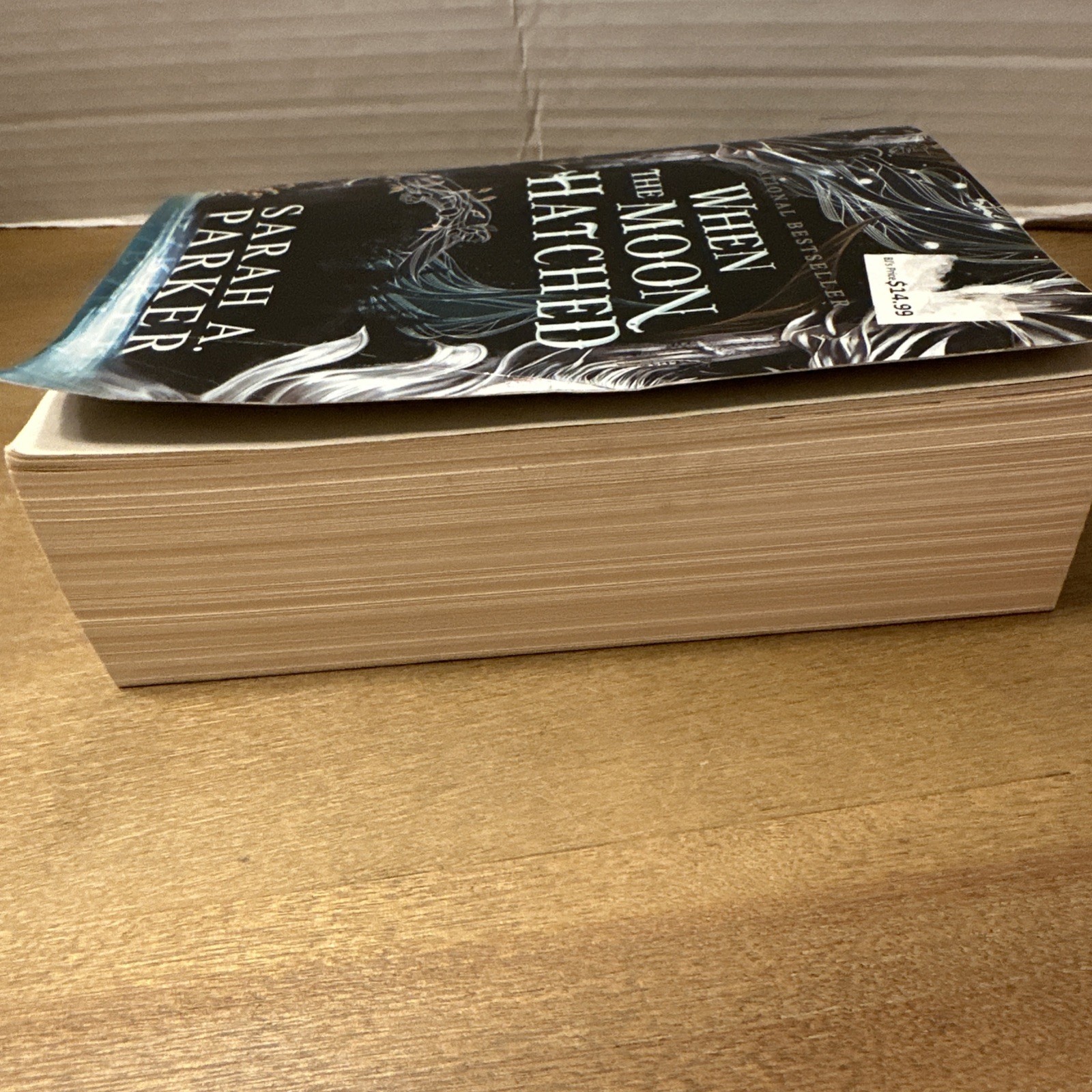 When the Moon Hatched Paperback by Sarah A. Parker (2024) Fantasy Romance