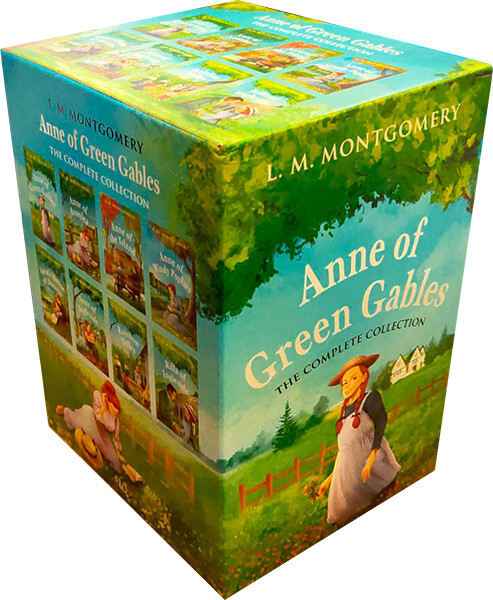The Complete Anne of Green Gables Collection 8 Books Box Set NEW Paperback 2021