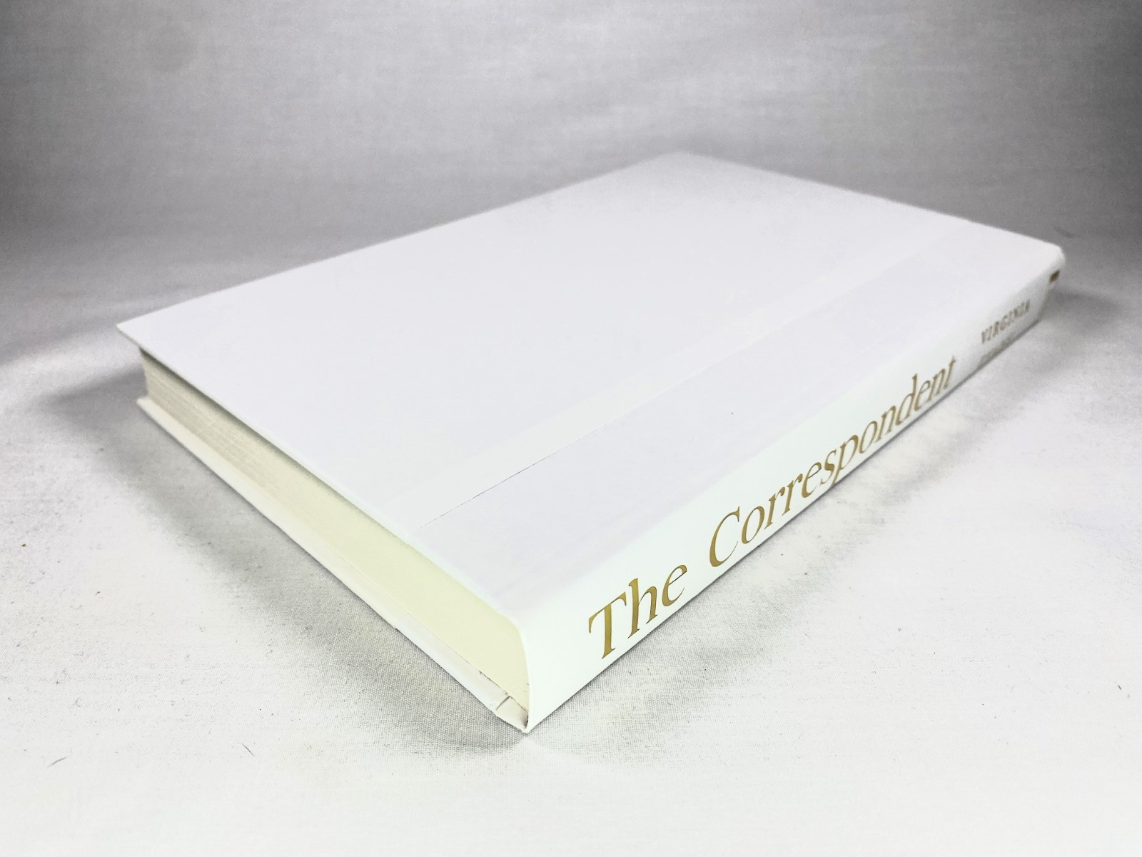 SIGNED – THE CORRESPONDENT Virginia Evans 1ST EDITION hardcover dj BRAND NEW