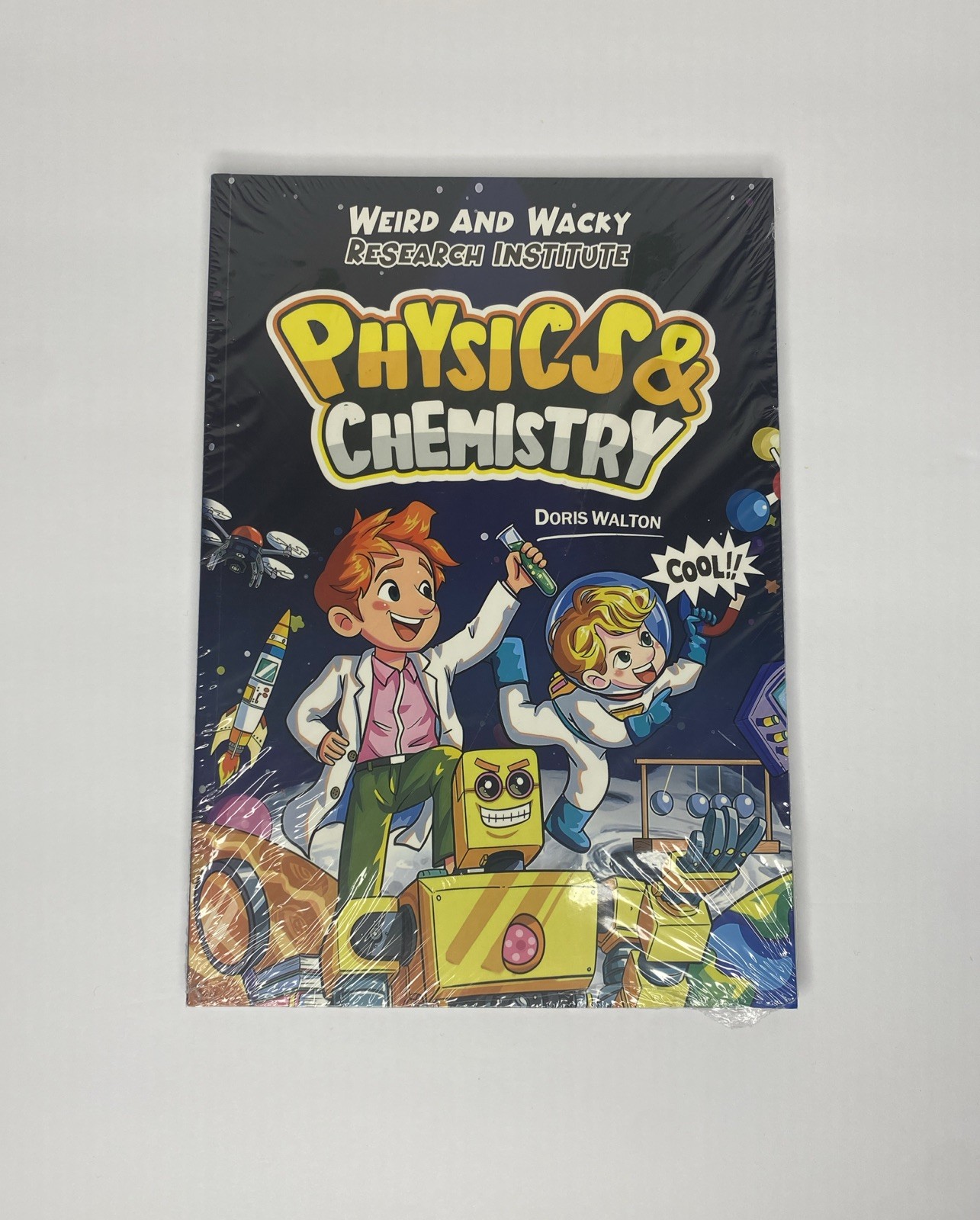 Weird and Wacky Research Institute Physics & Chemistry Comic Book Walton