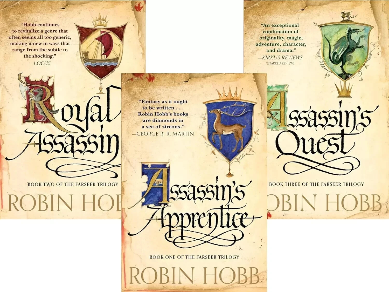 The Farseer Trilogy Collection 3 Books Set By Robin Hobb (Assassin’s Apprentice,