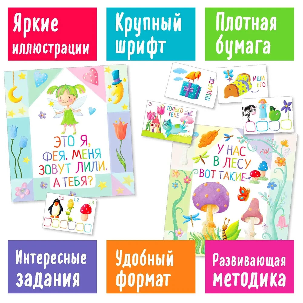 Письма феи. Учимся читать Уровень 1 Book in Russian