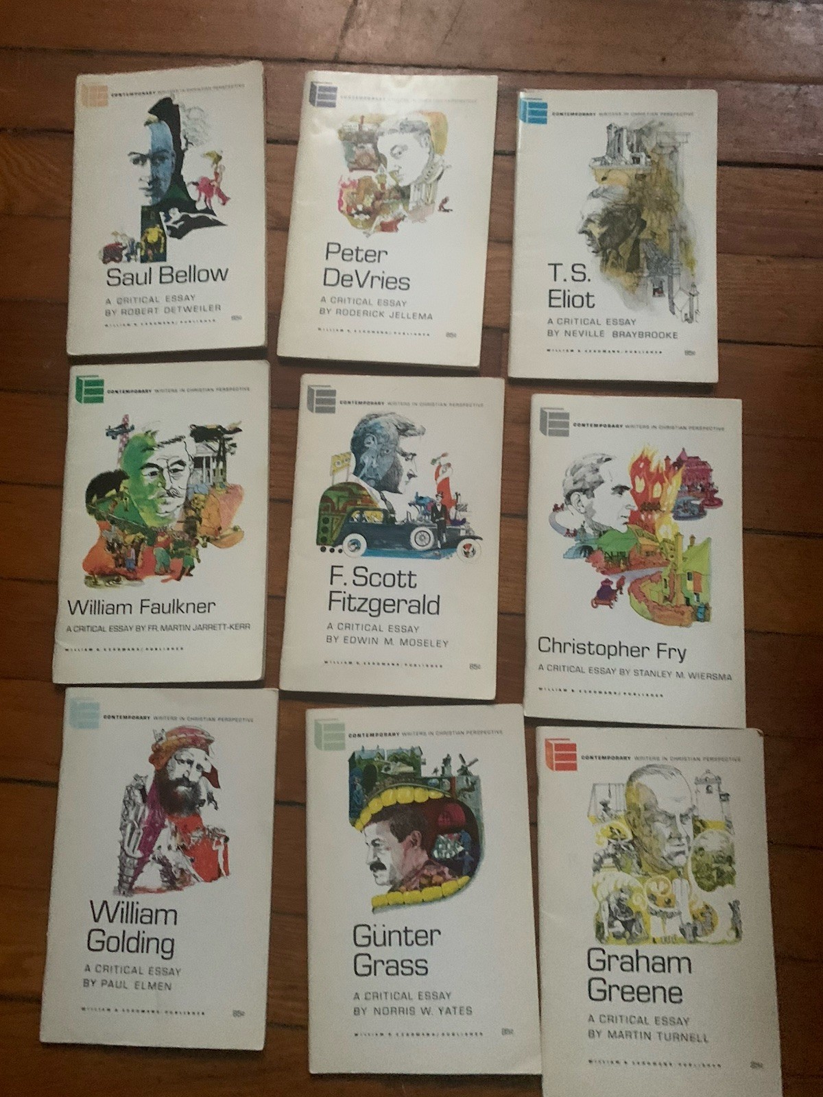 Lot 28 (!) Contemporary Writers In Christian Perspective (Eerdmans)