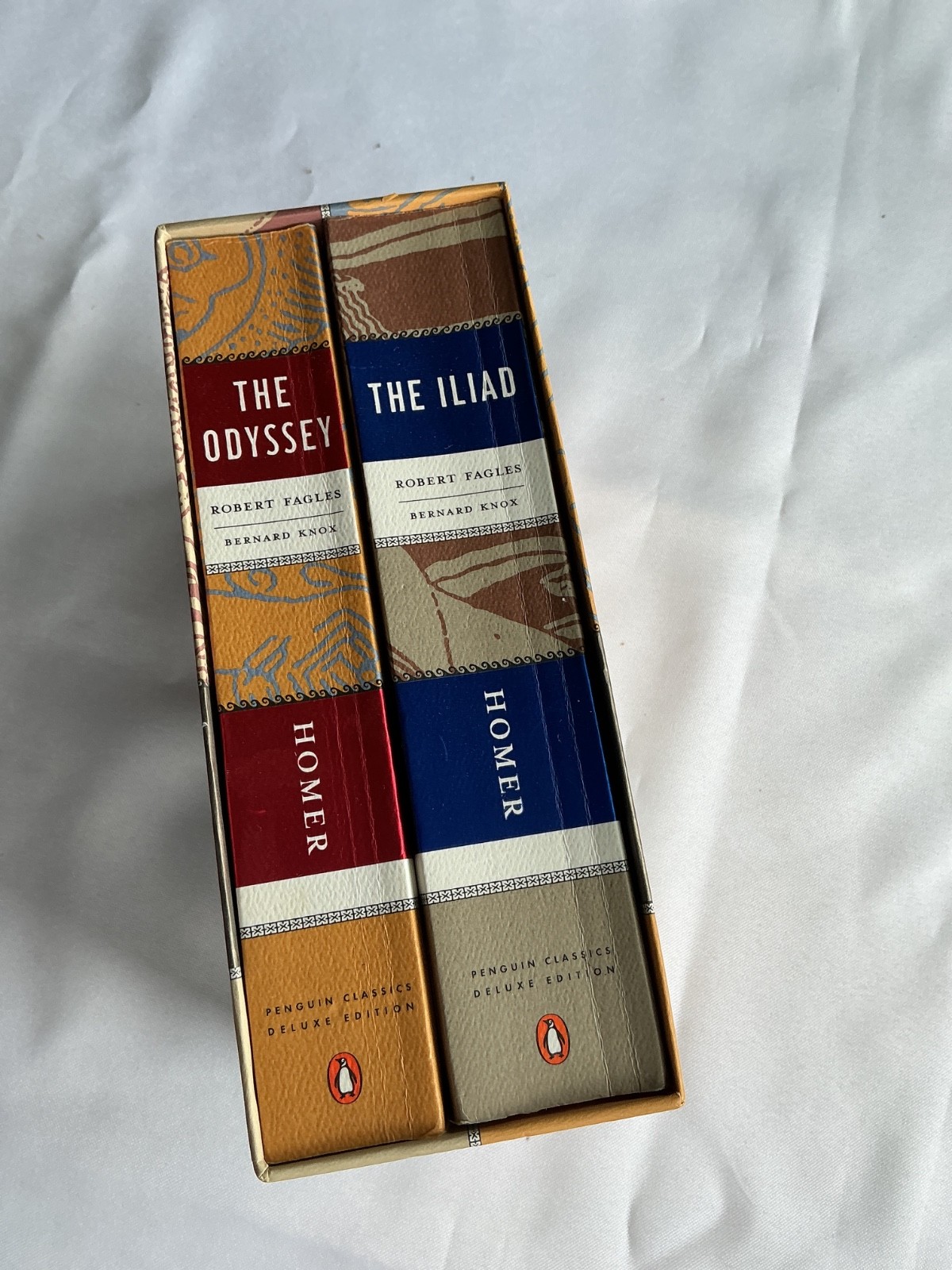 Homer The Iliad and The Odyssey Hardcover Box Set Soon to be C Nolan movie
