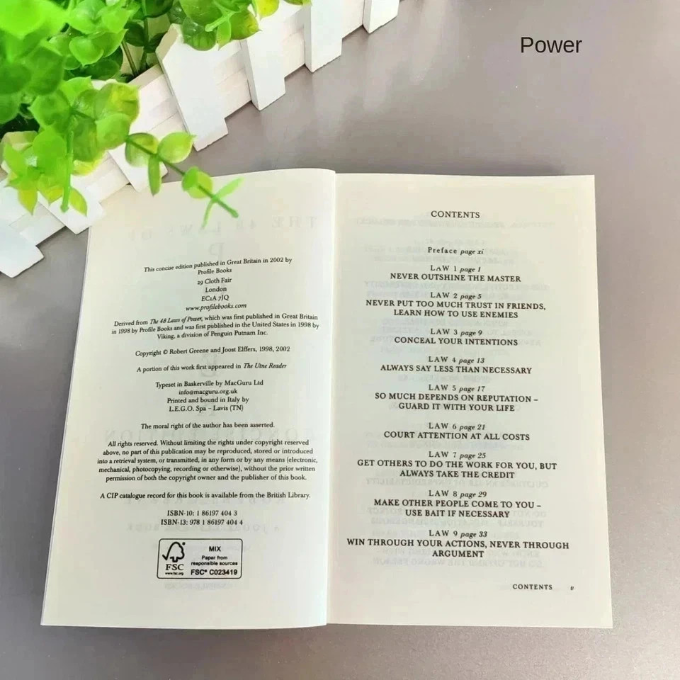 48 Laws of Power by Robert Greene (2023, Hardcover