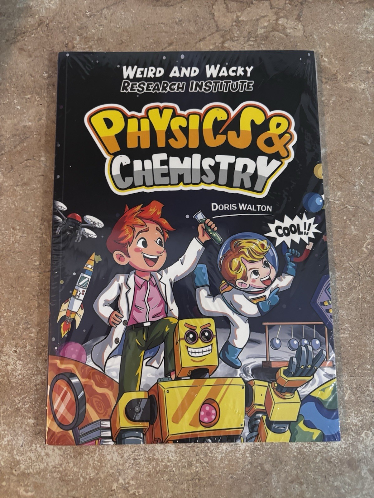 Weird and Wacky Research Institute Physics & Chemistry Book Walton Softback NEW