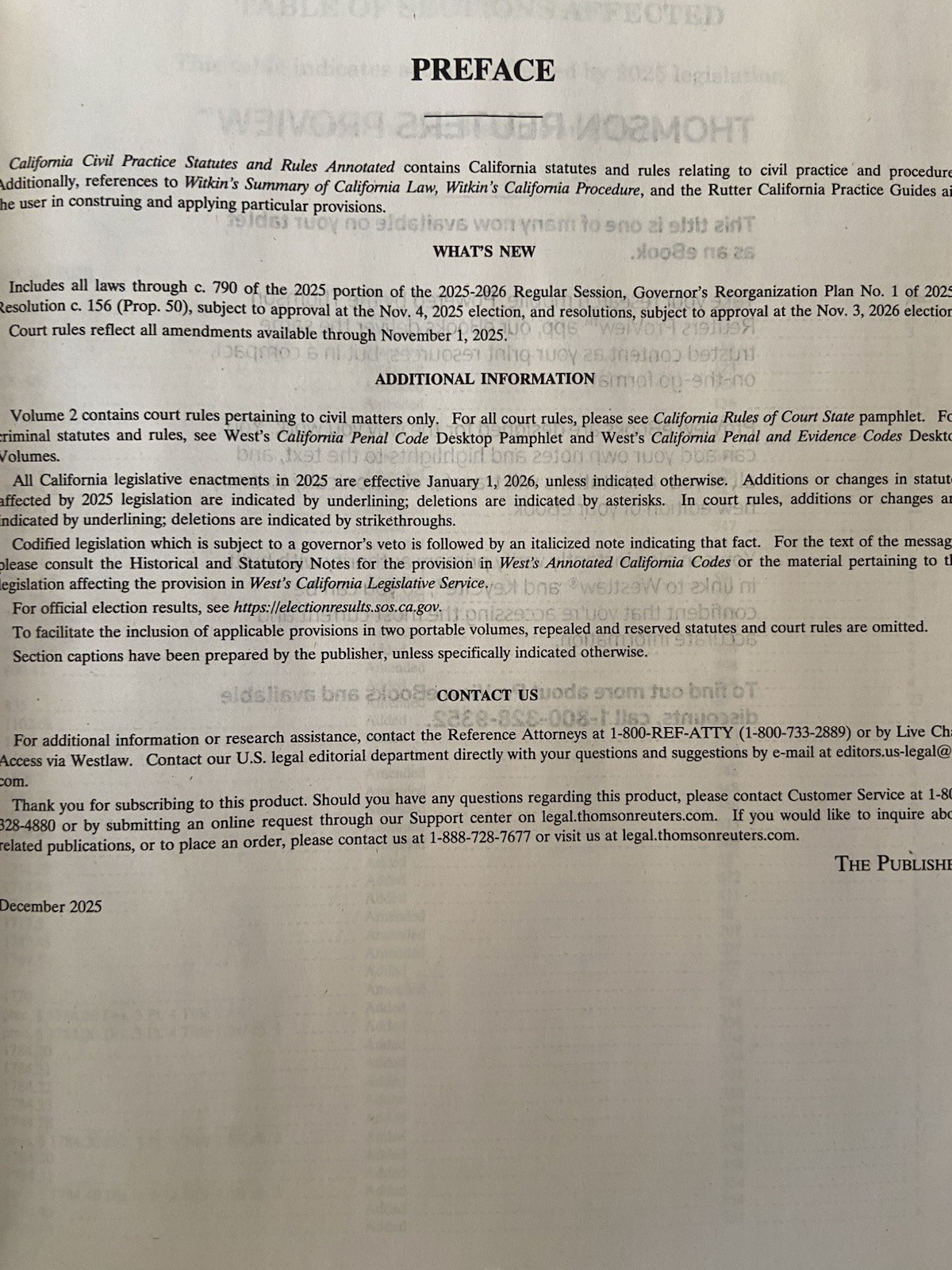California Civil Practice Statutes & Rules Annotated Desktop Codes 2026 NEW