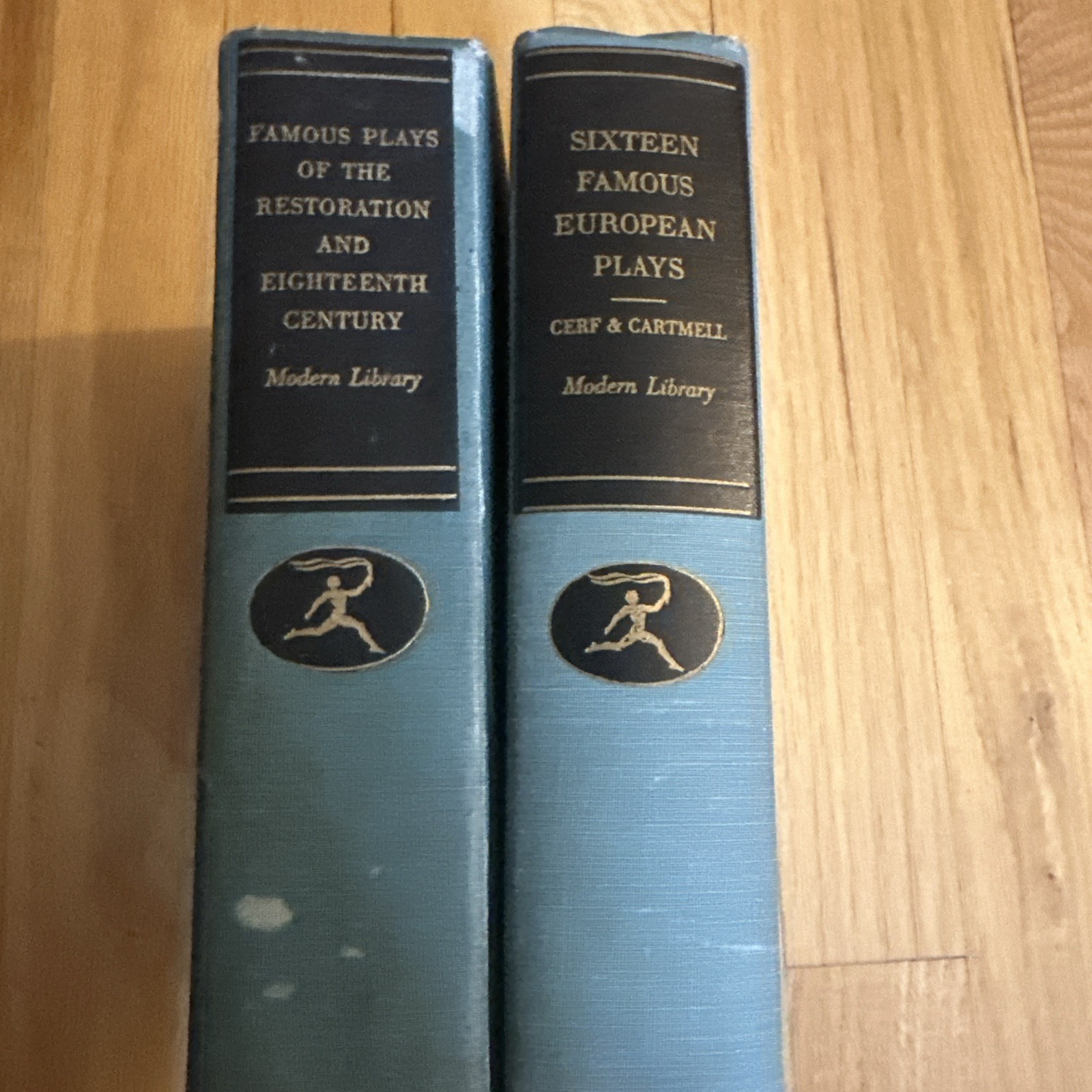 Modern Library Drama Books – Sixteen Famous European Plays & Restoration Plays