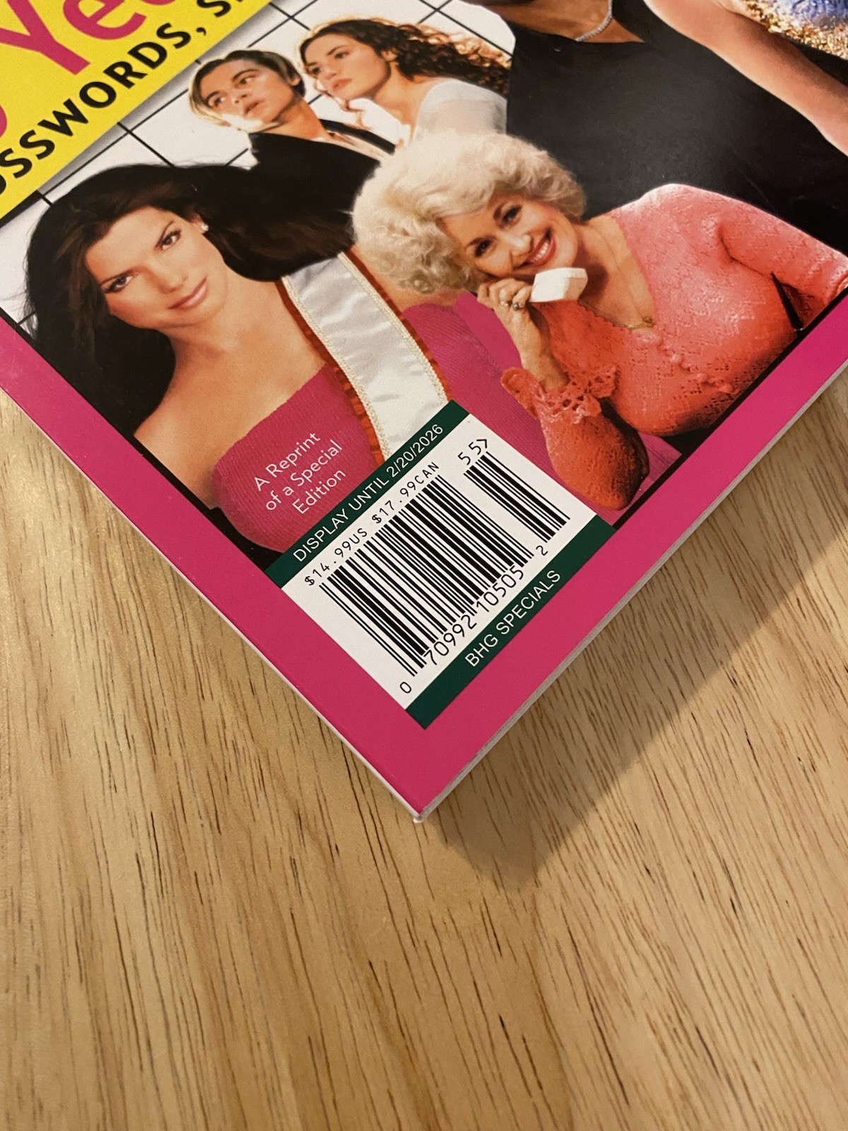 People 50th Anniversary Celebrity Puzzler Book Crosswords & More US SELLER