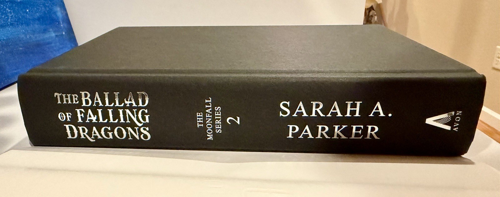 Sarah A. Parker The Ballad of Falling Dragons SIGNED First Edition Hardcover
