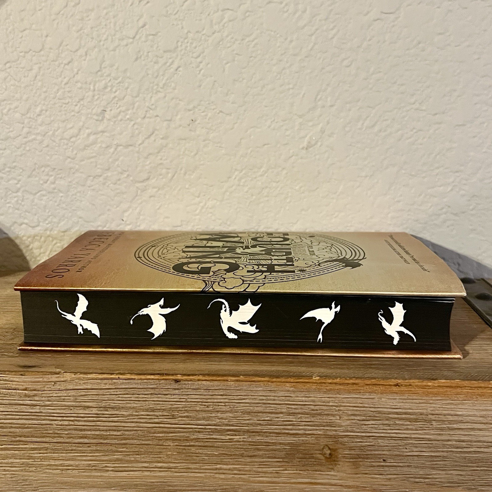 Fourth Wing by Rebecca Yarros First Edition & Printing | Sprayed Edges Hardcover
