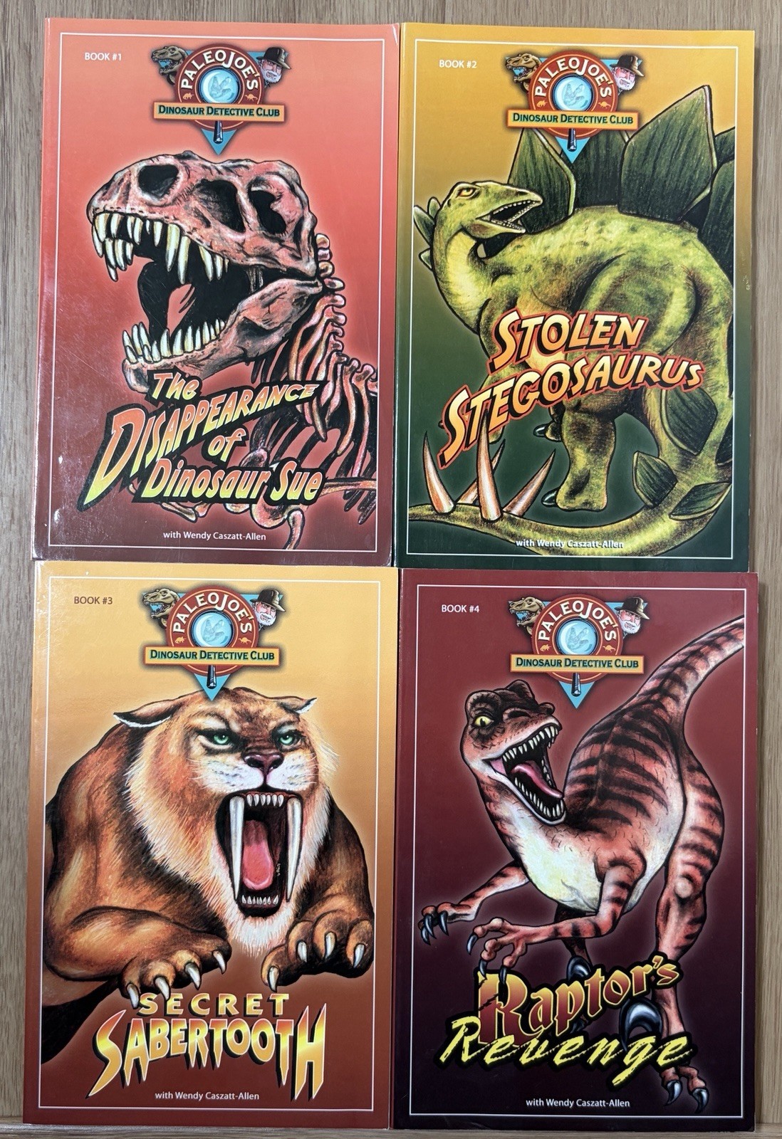 Paleo Joe’s Dinosaur Detective Club #1-4 PB Flicker-Page Animation