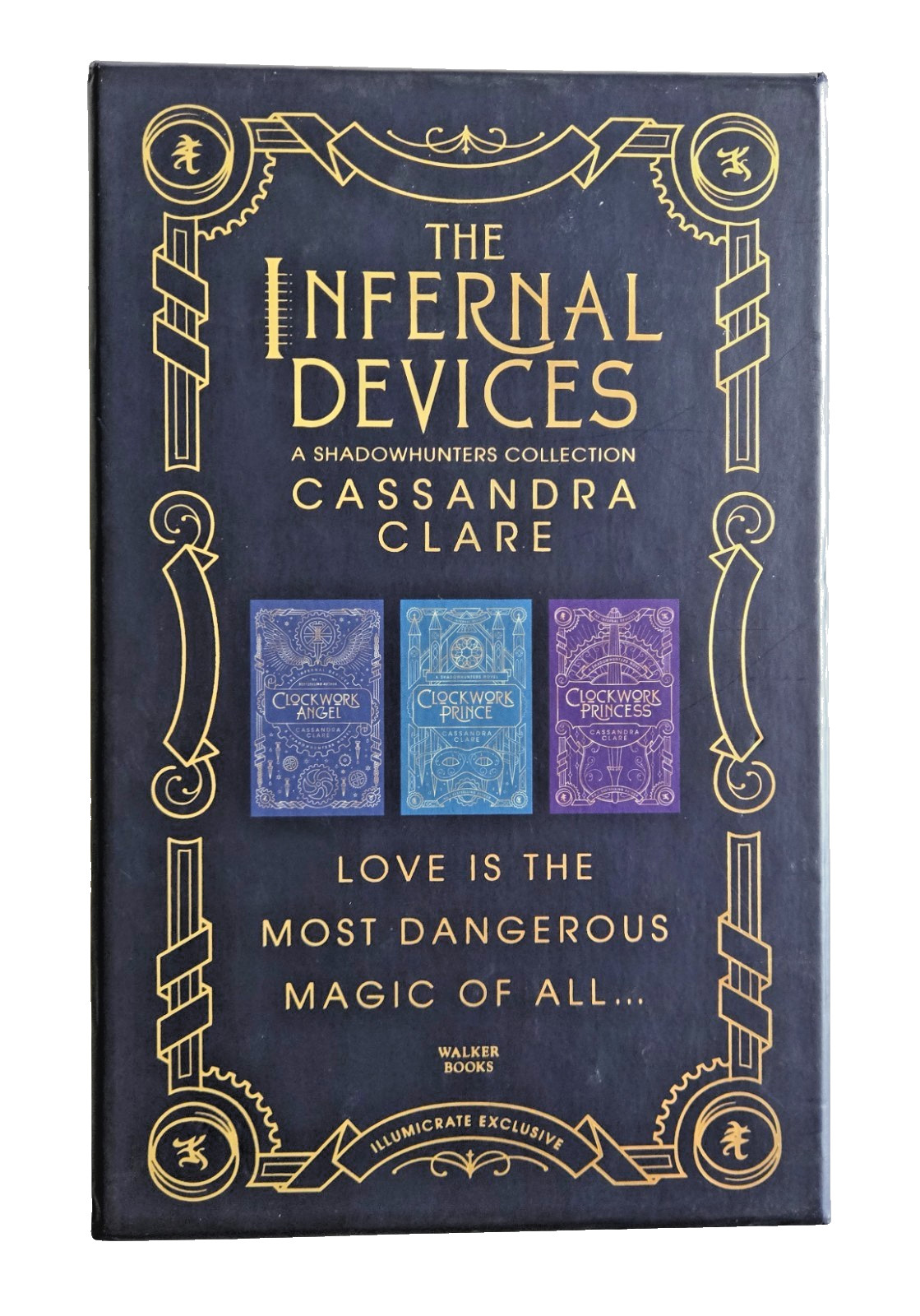 The Infernal Devices Box Set – Cassandra Clare HC (Stamp Signature) Sprayed Edge