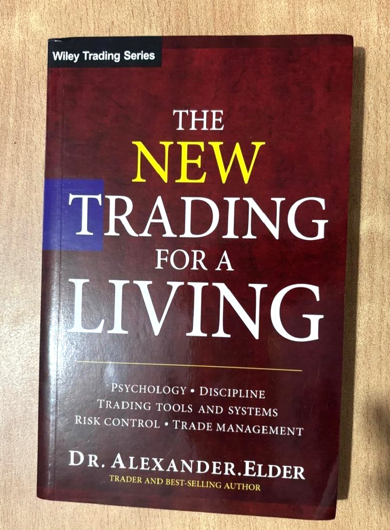 The New Trading for a Living Paperback by Alexander Elder free shipping….,