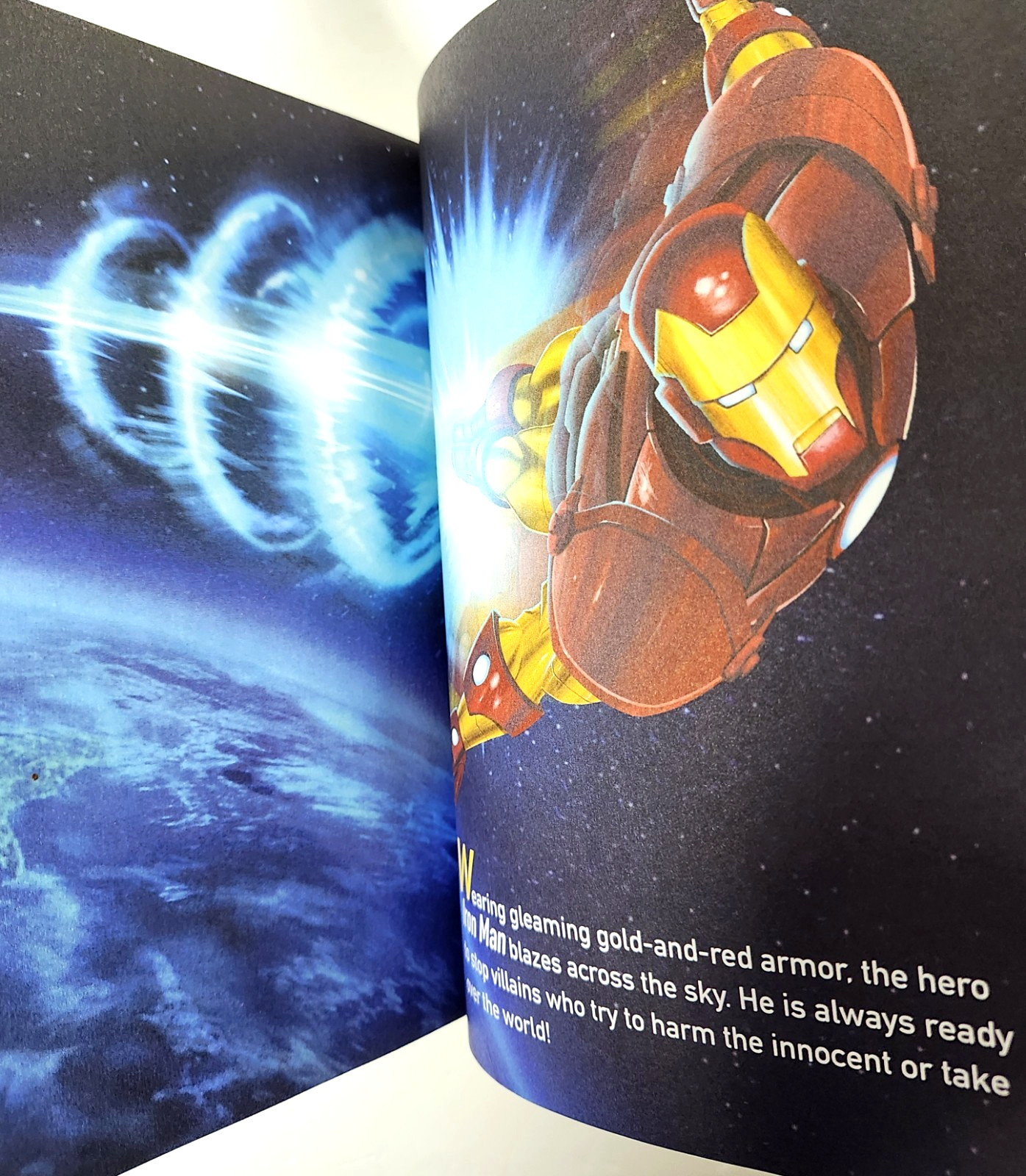 Marvel Little Golden Book Lot-3 IRON MAN, Avengers, Captain America HC 2010s