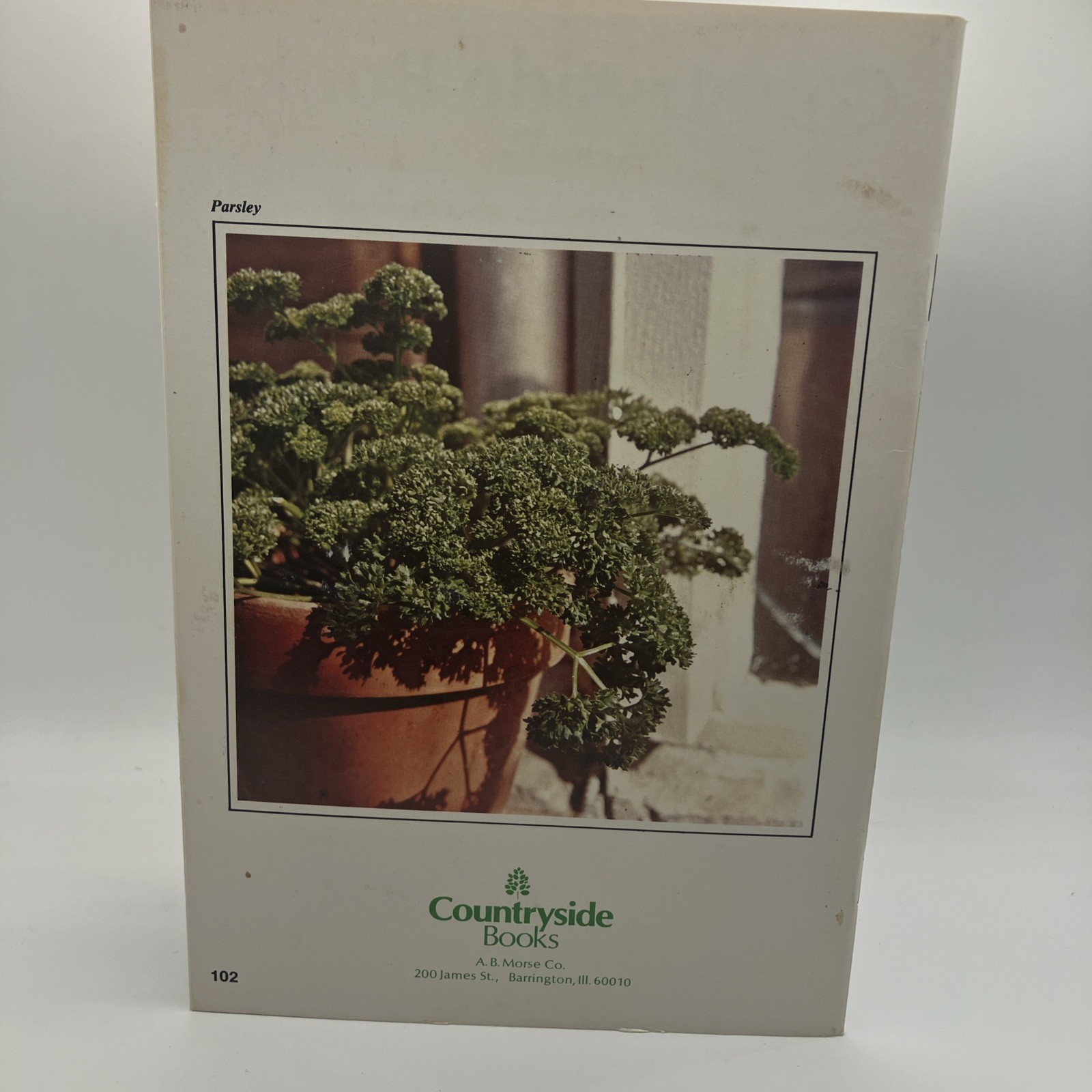 Vintage Herb Gardening Book 1976 Countryside Books 47 pages