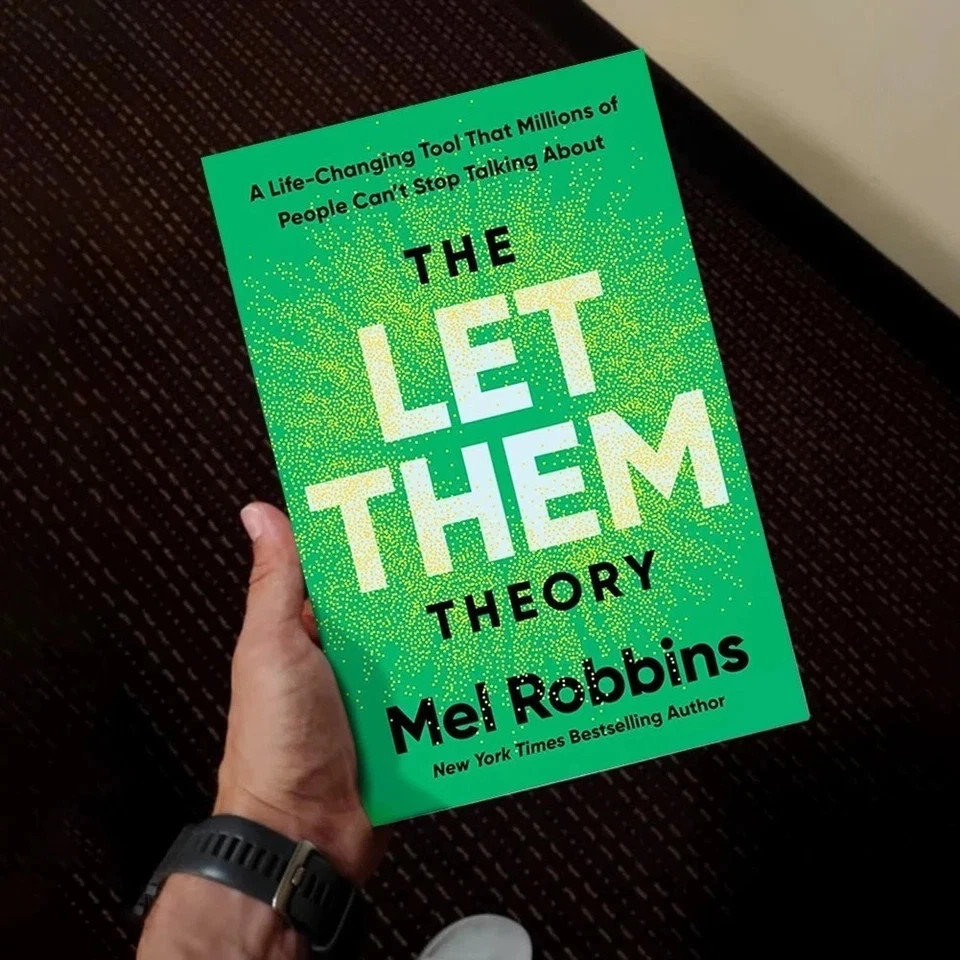 The Let Them Theory By Mel Robbins, Paperback….. A Life-changing Tool Book USA