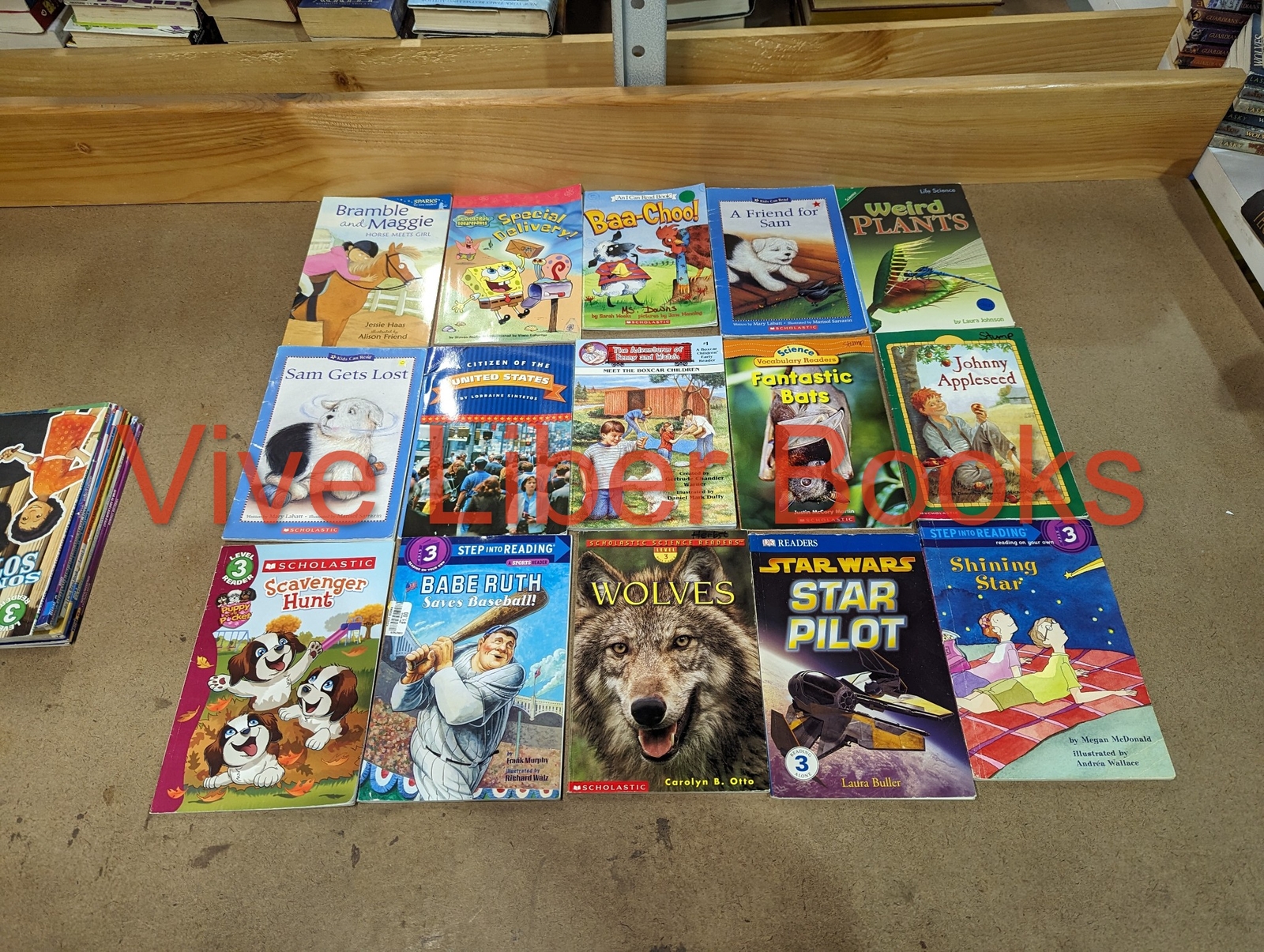 Huge Lot of 100 Step Into Reading Level 1 2 3 Books – My First – I Can Read MIX