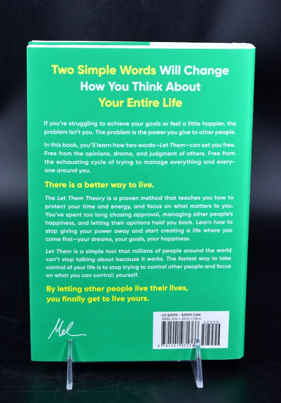 The Let Them Theory By Mel Robbins, English, Hardcover