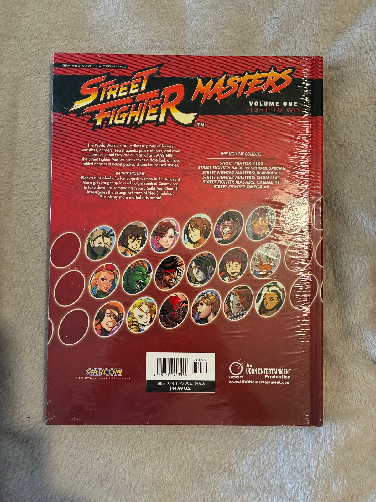 Street Fighter Masters Volume 1: Fight to Win (HC, 2024) New in Wrap!