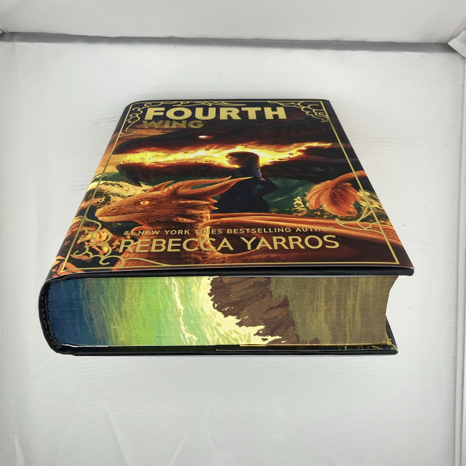 Fourth Wing, Iron Flame & Onyx Storm Rebecca Yarros Acrylipics W/ Overlays