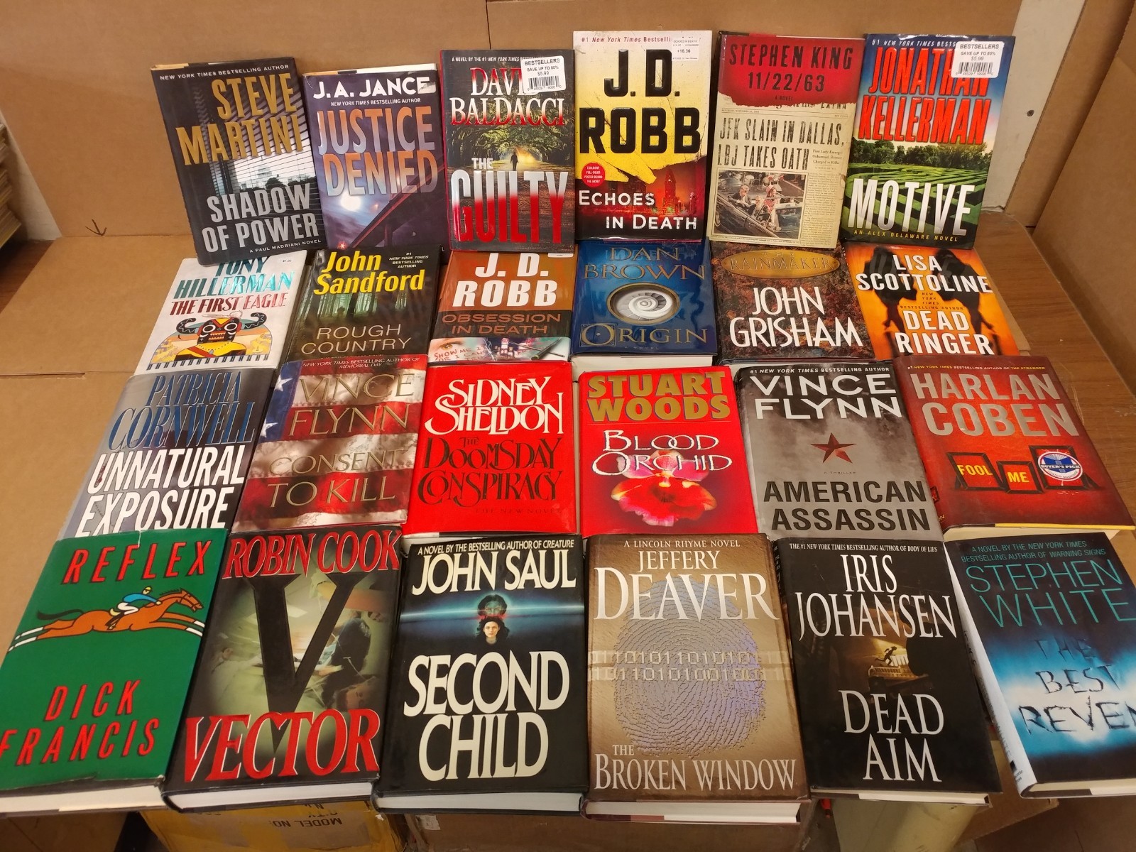Lot of 10 Pounds Hardcover INSTANT COLLECTION GENERAL FICTION Book MIX GENRE SET